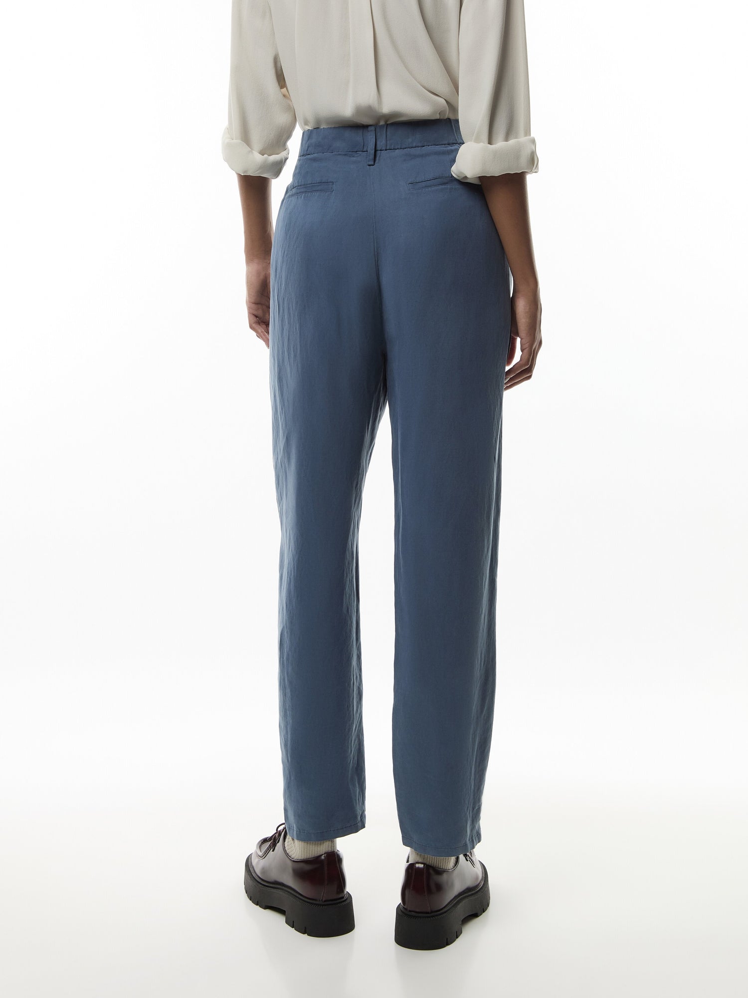 Ankle Pleated Pant