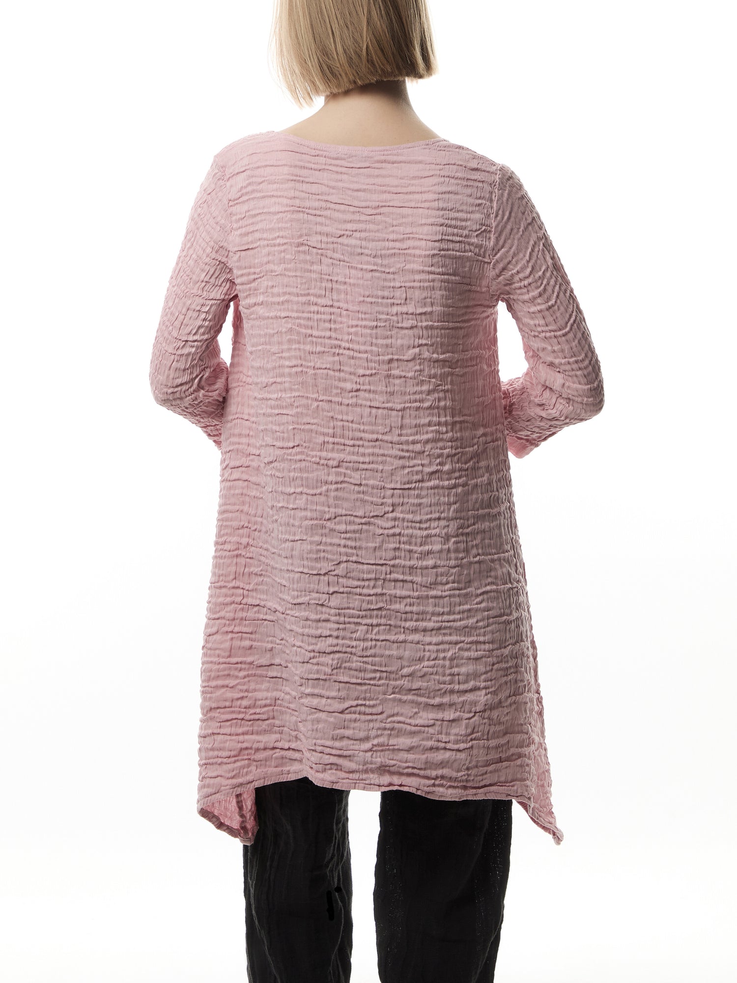 Silk Crinkle Silk Dress