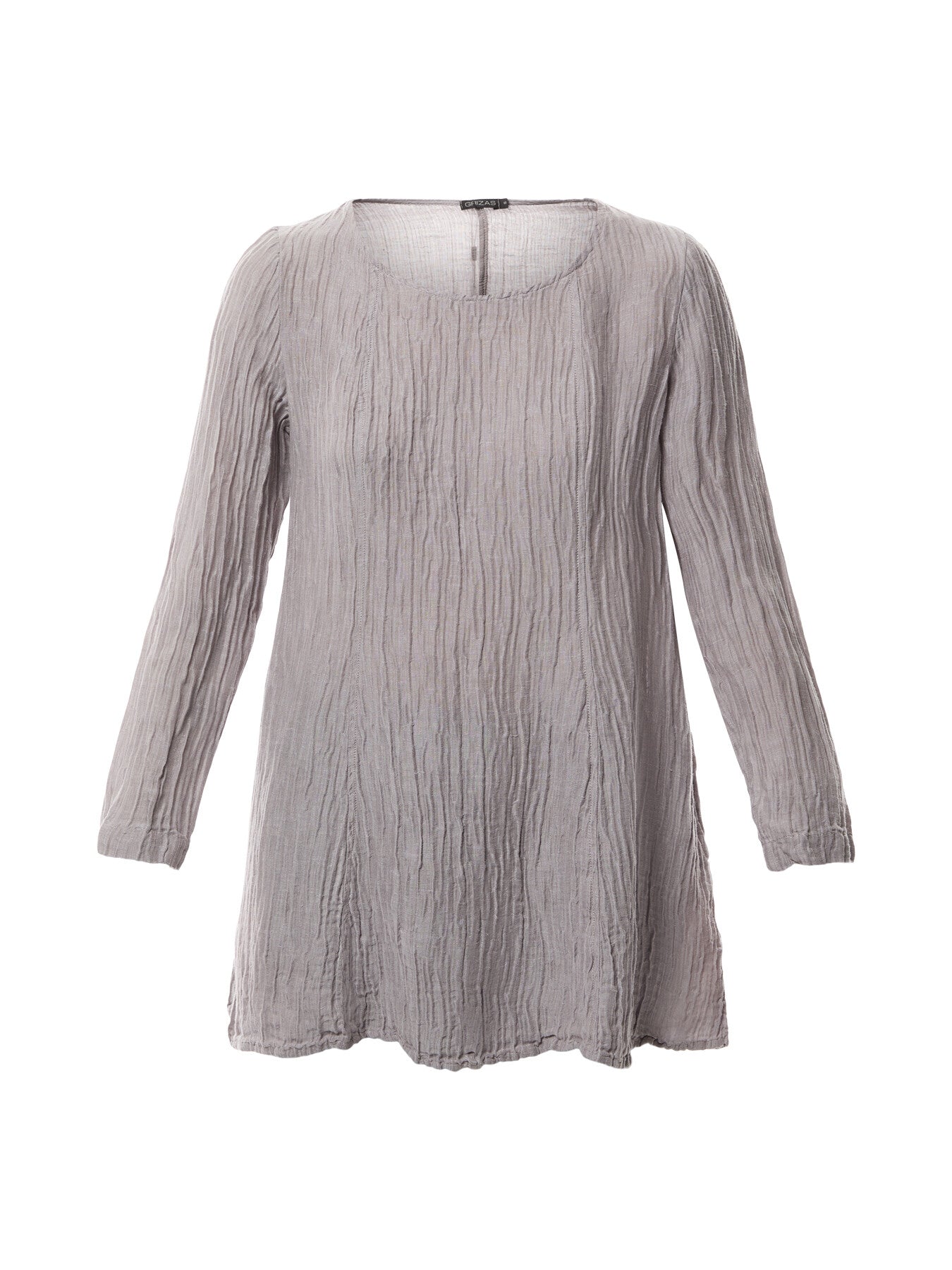 Silk Crinkle Tunic
