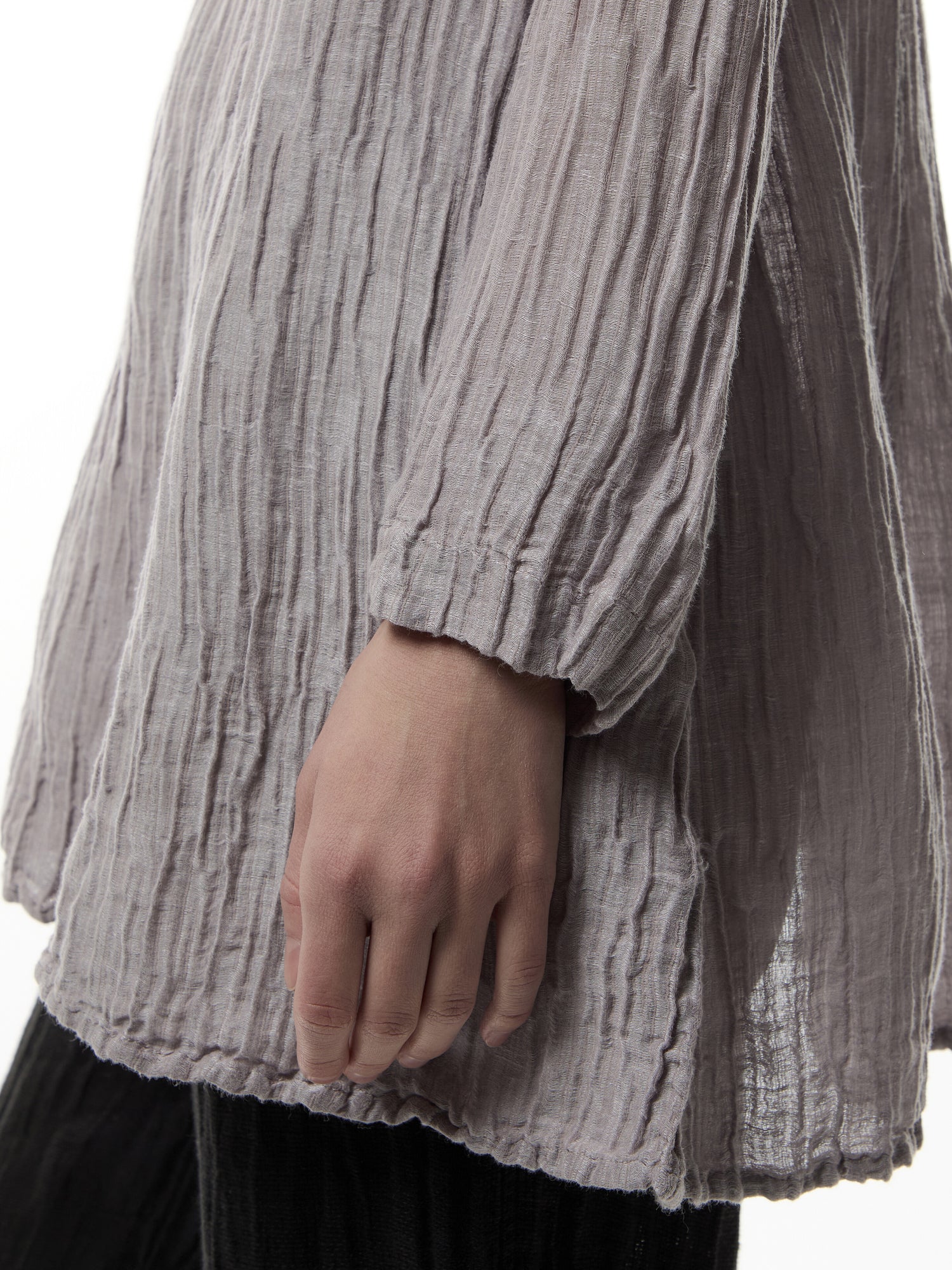Silk Crinkle Tunic