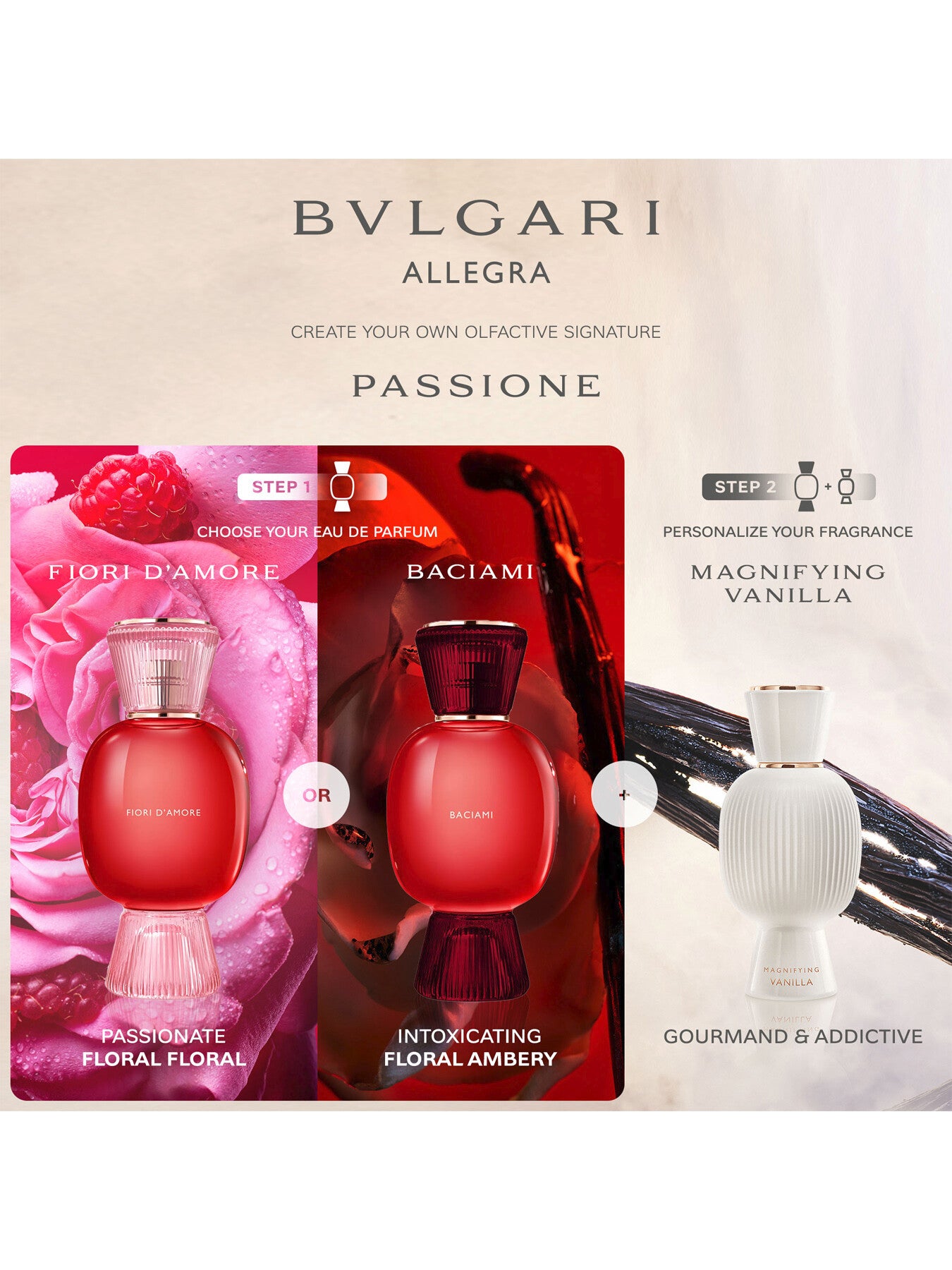 Bvlgari Allegra Fiori DAmore Eau de Parfum 50ml
