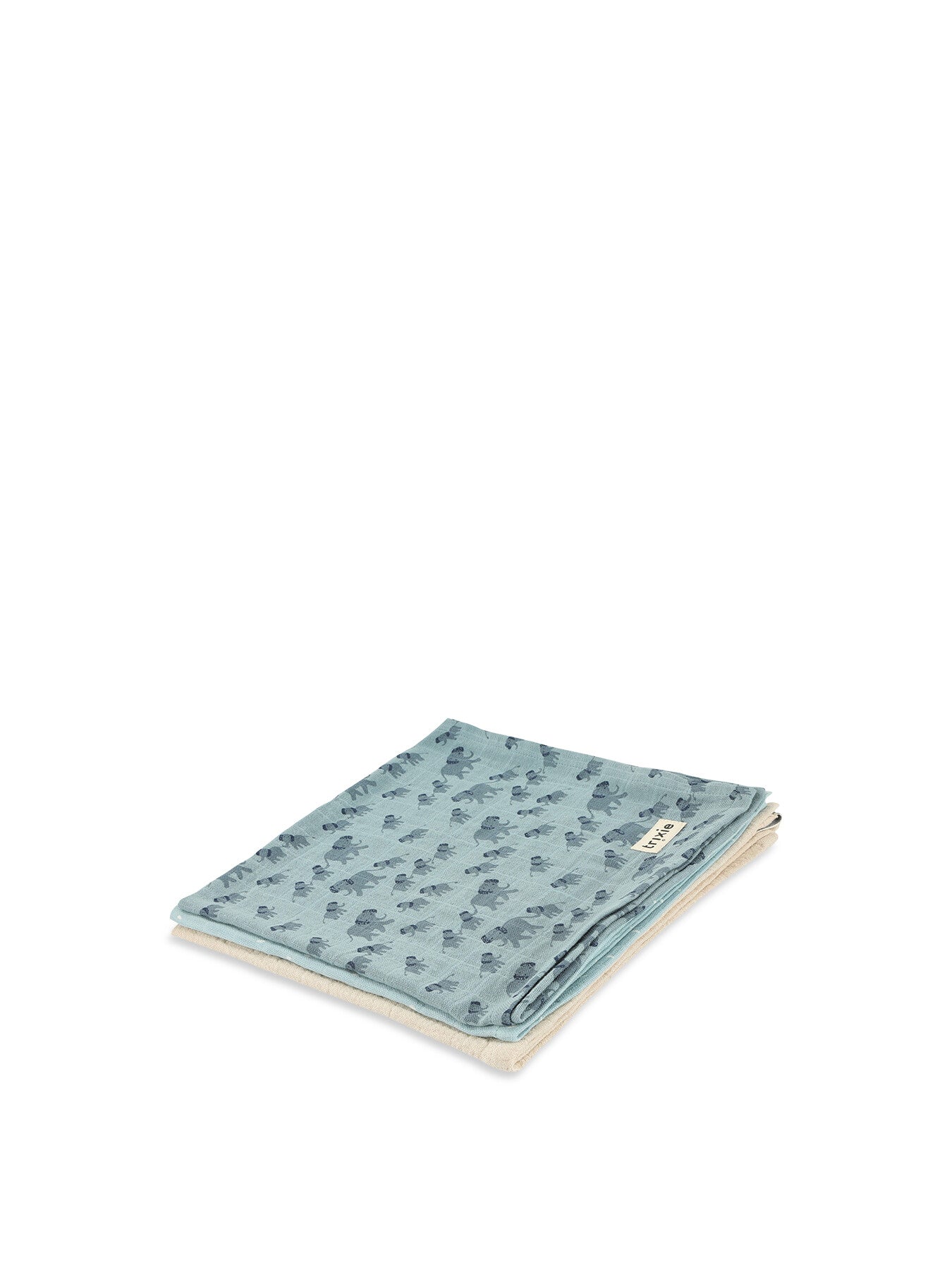 Muslin Cloths 3 Pack Mix Enchanting Elephant