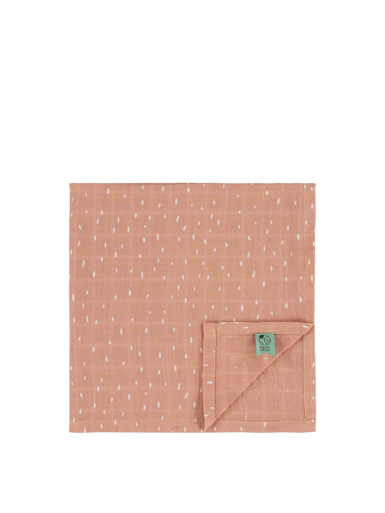 Muslin cloths 3 pack mix Rosy Rabbit