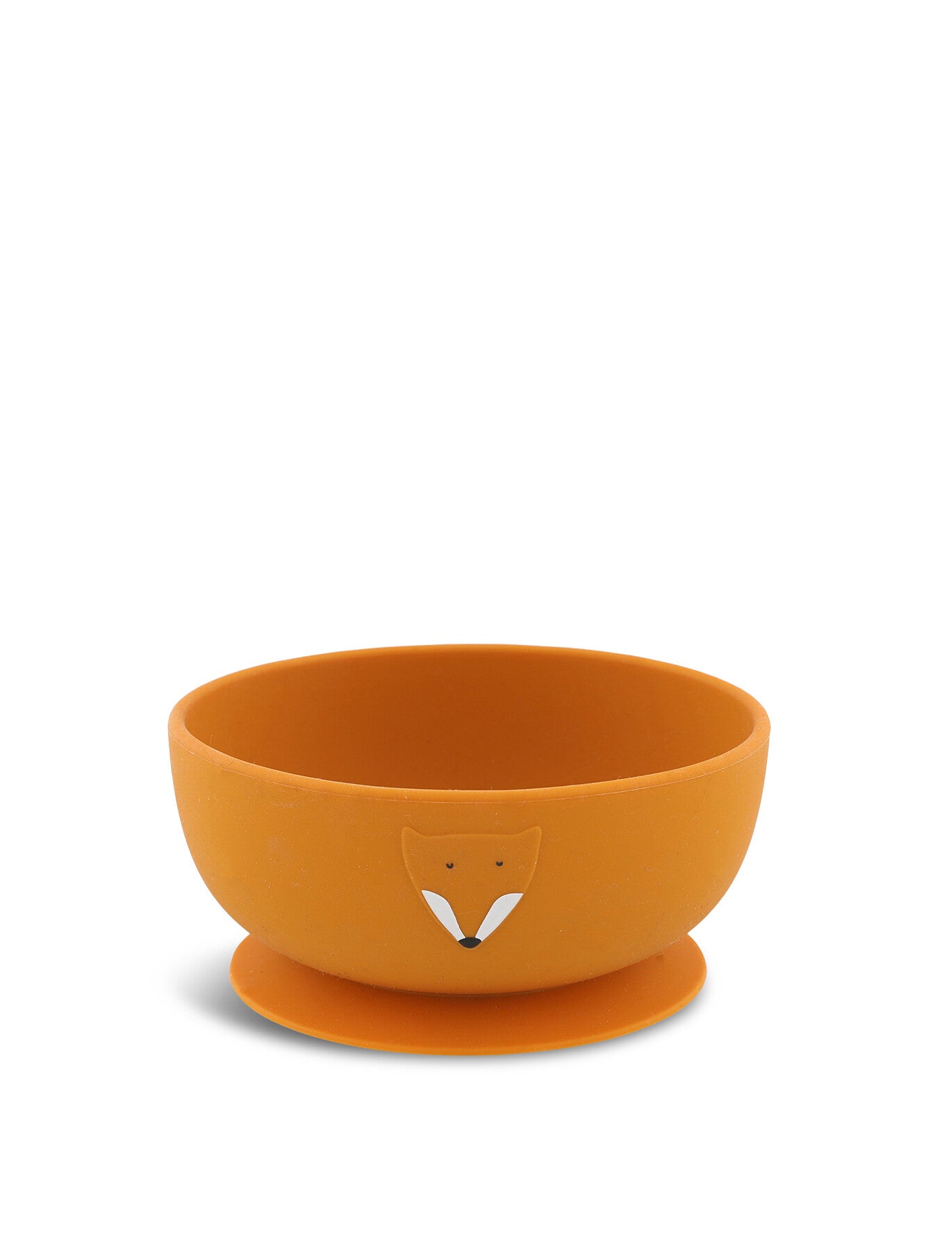 Silicone Bowl With Suction Mr. Fox