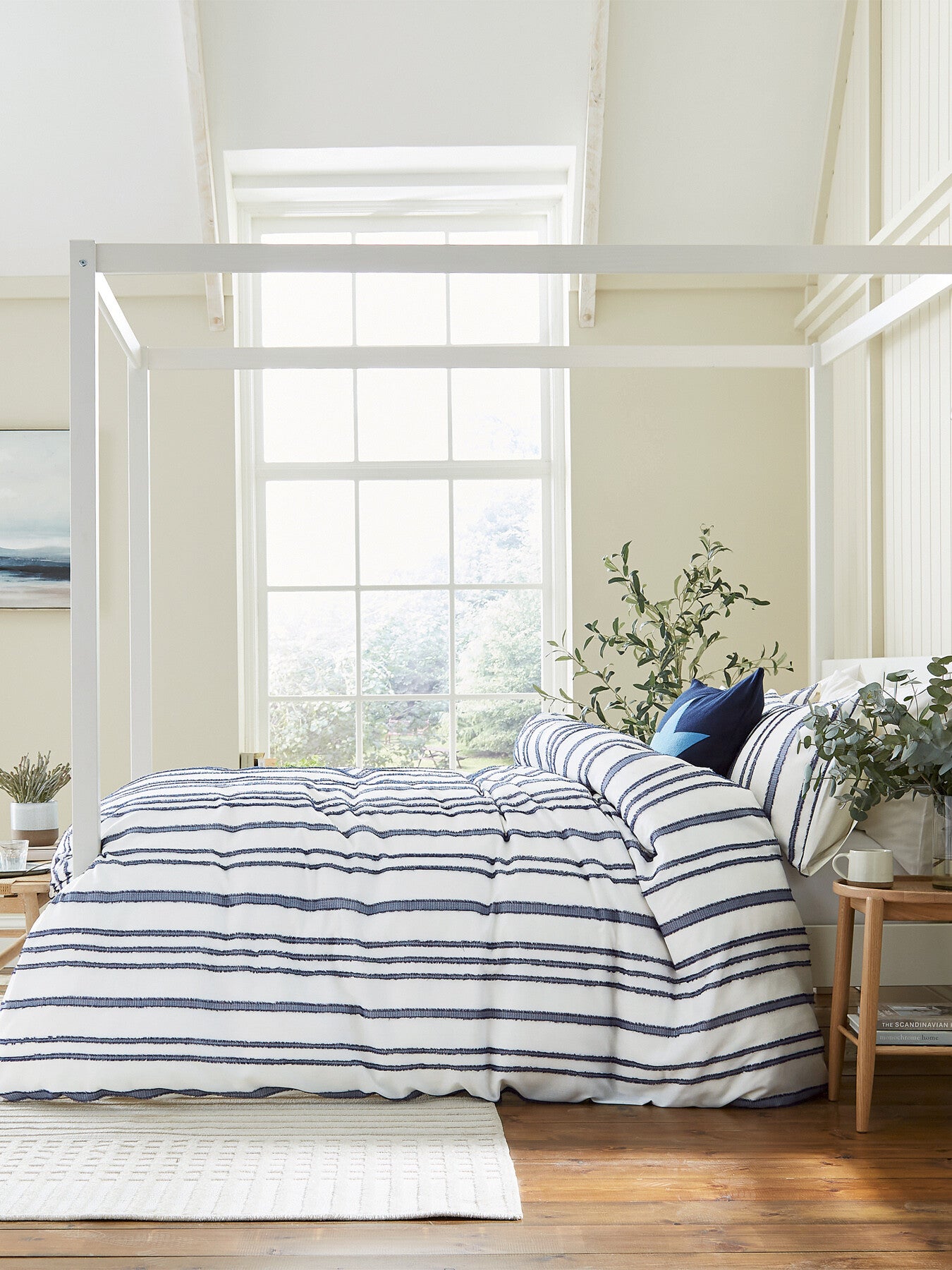 Clipped Stripe Cover Set