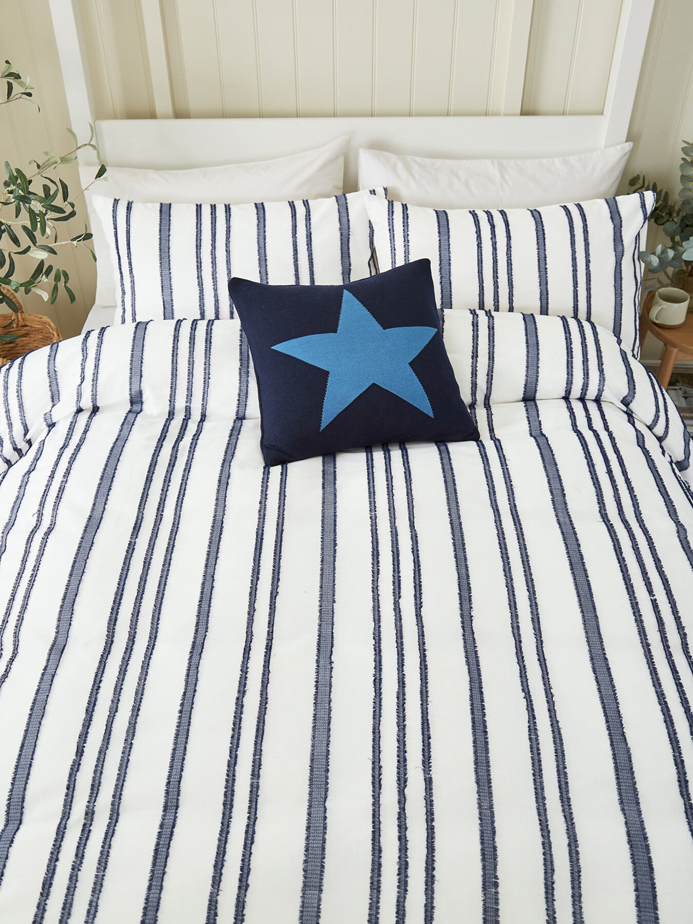 Clipped Stripe Cover Set