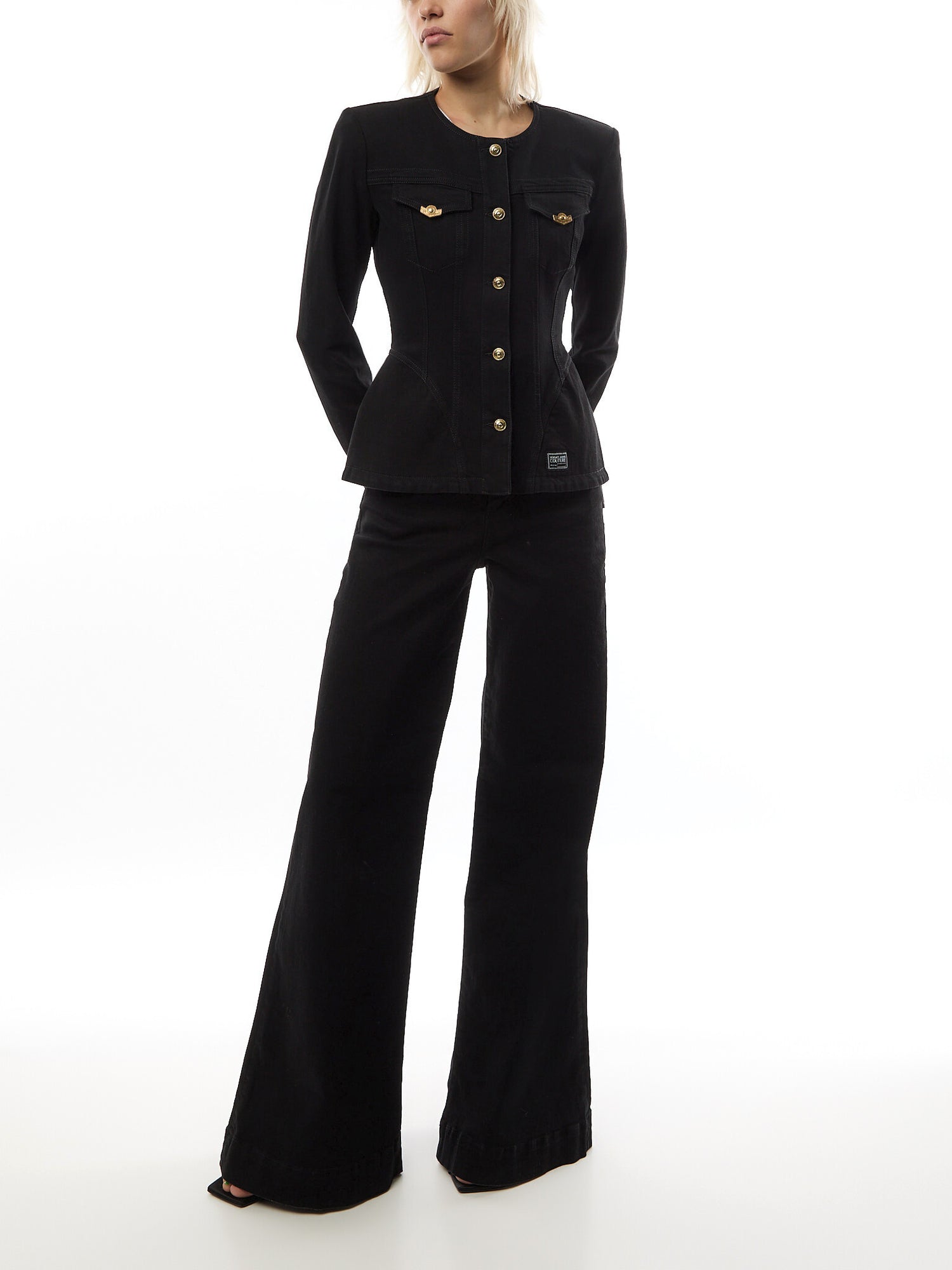 Embellished Flared Jeans
