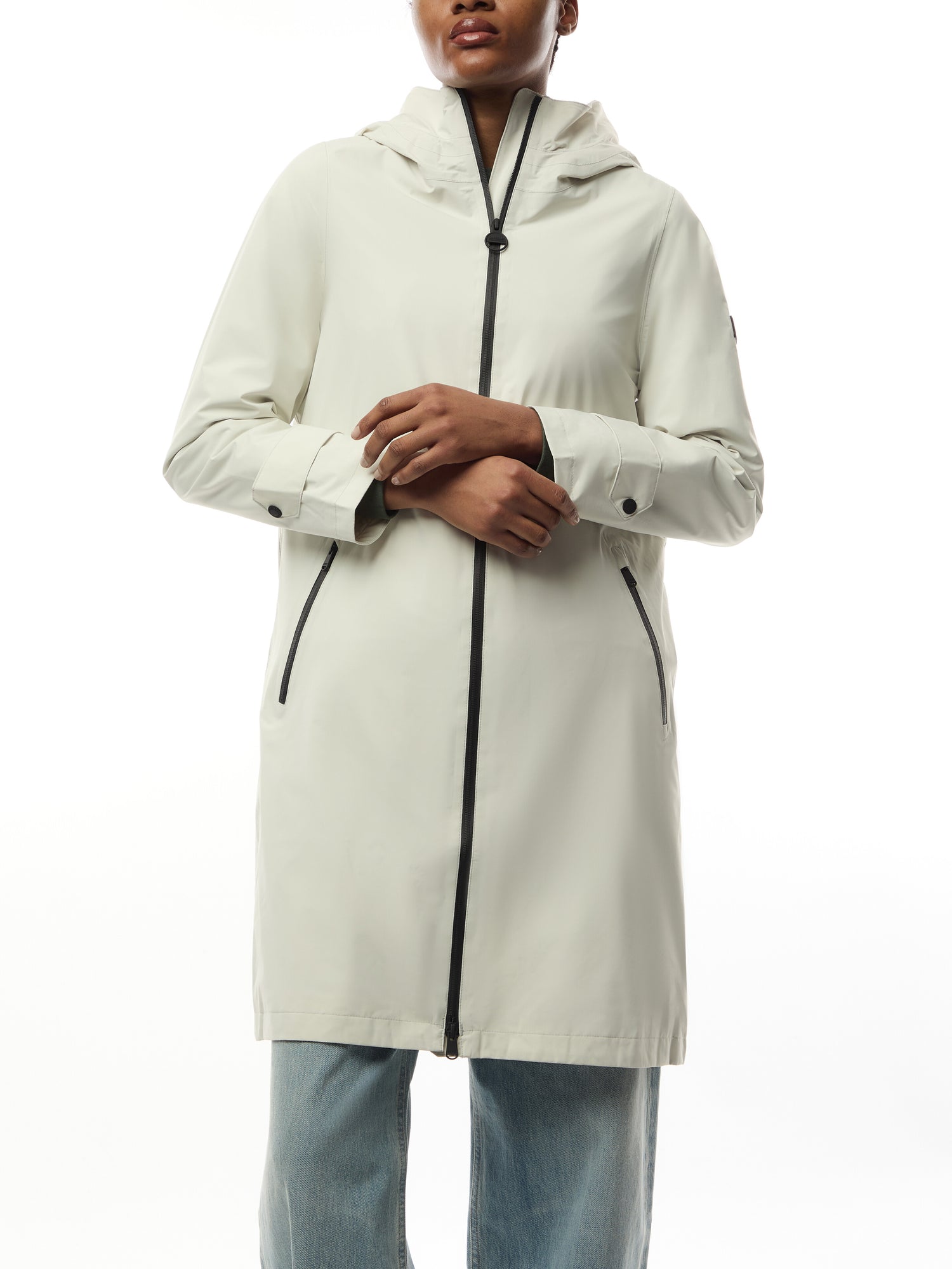 B.Intl Longline Kyra Waterproof Jacket