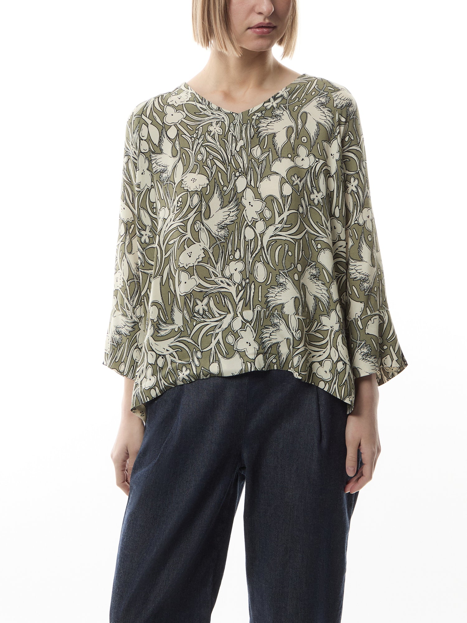 Mabenika 3/4 Sleeve Top