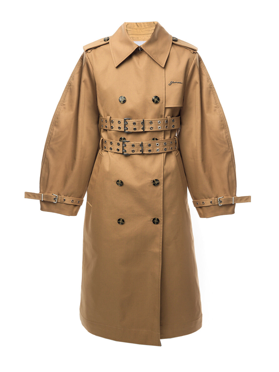 Bonded Cotton Trench Coat