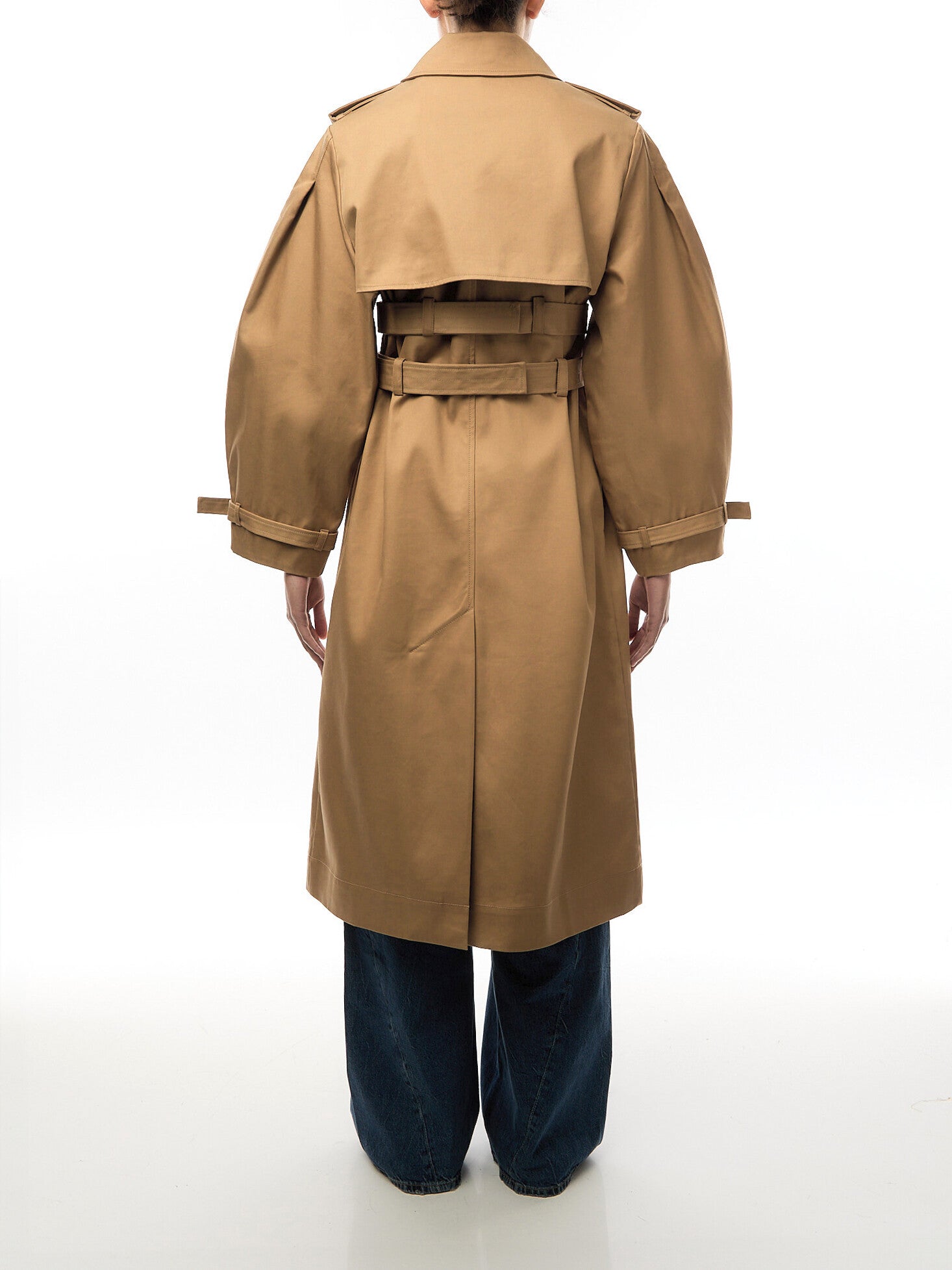 Bonded Cotton Trench Coat