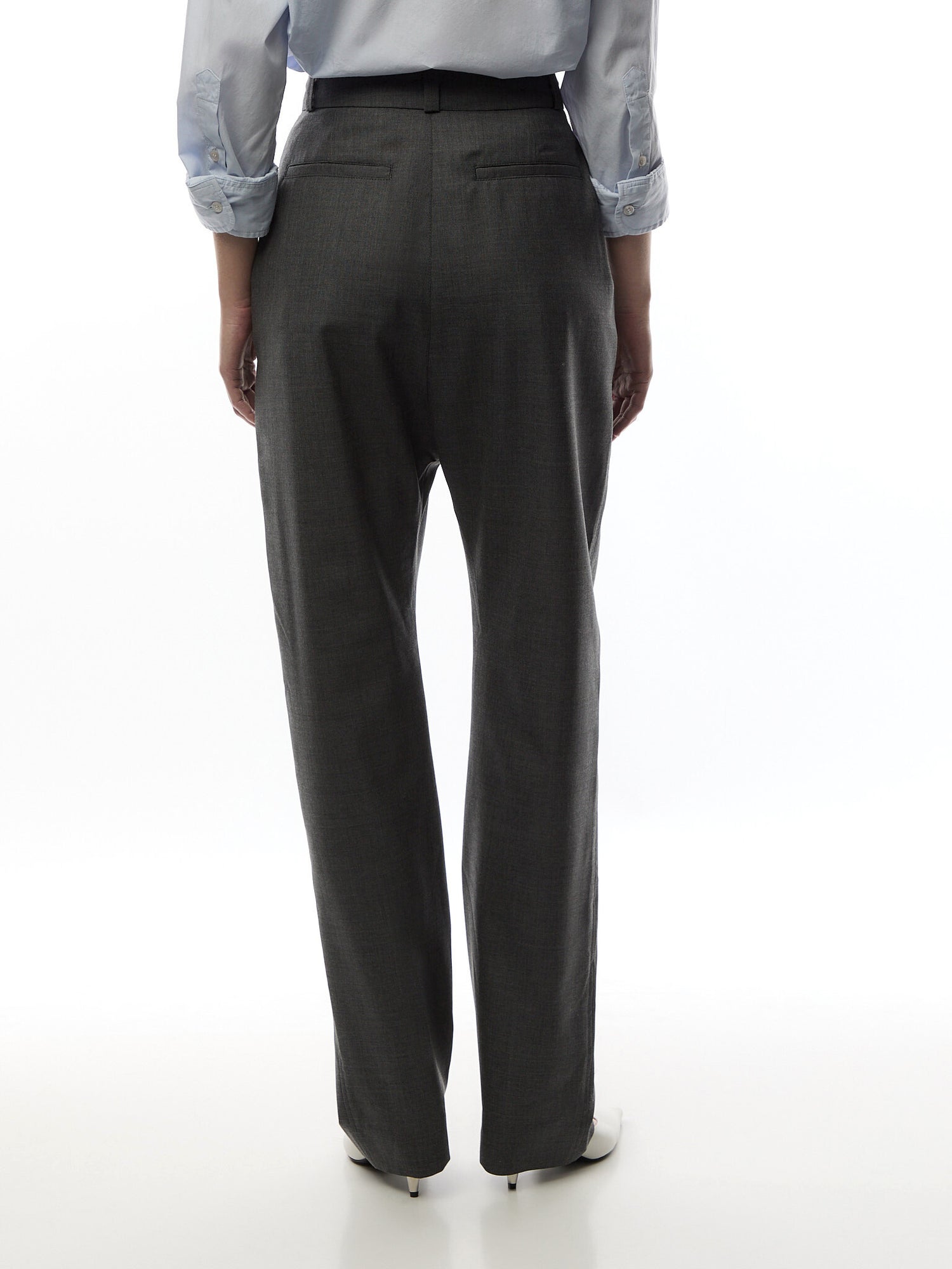 Dropped Crotch Soft Trousers