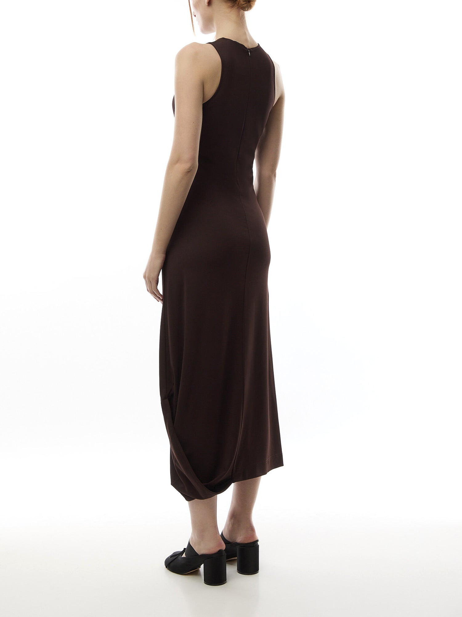 Twisted Hem Dress