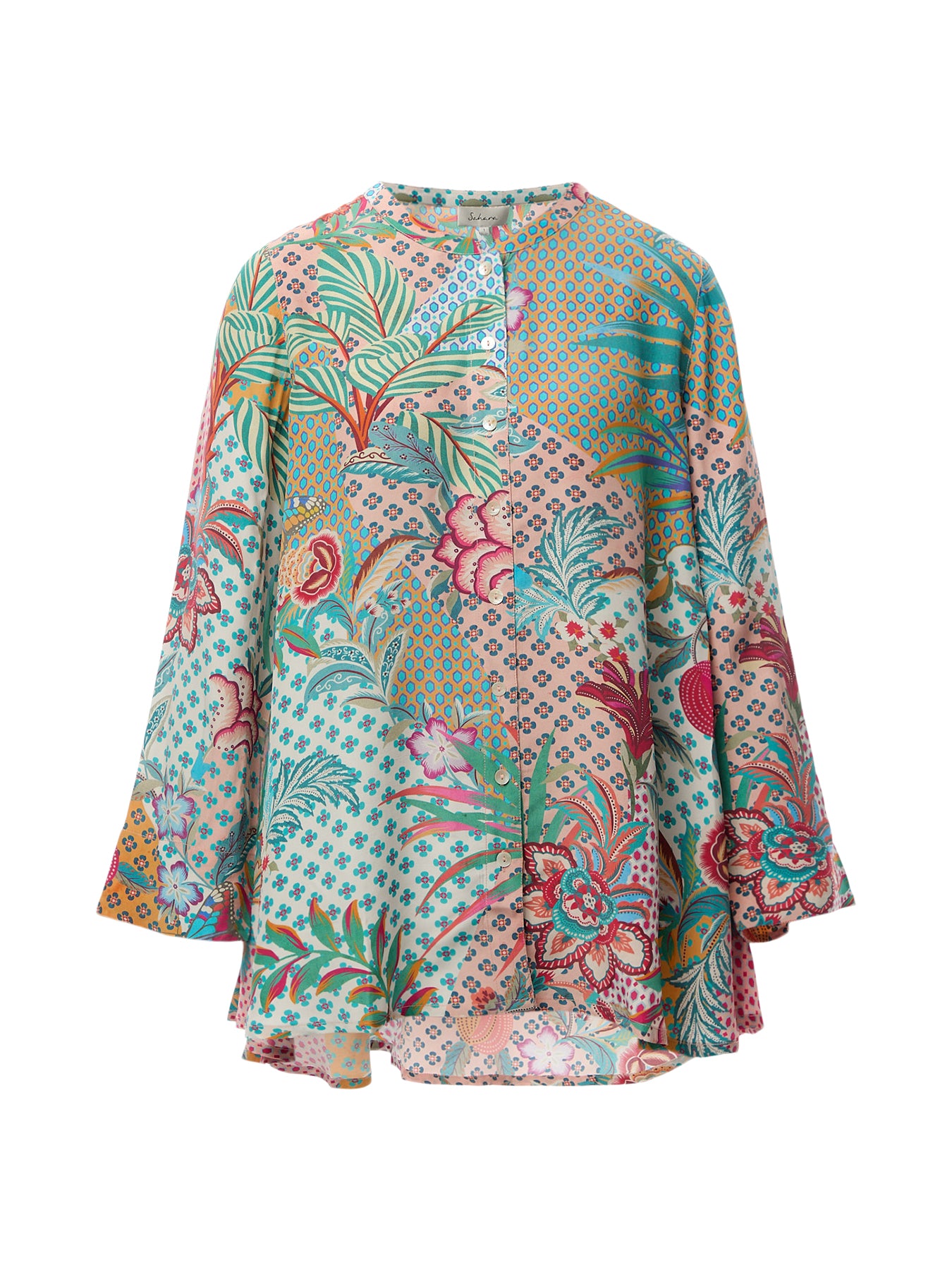 Botanical Patchwork Shirt