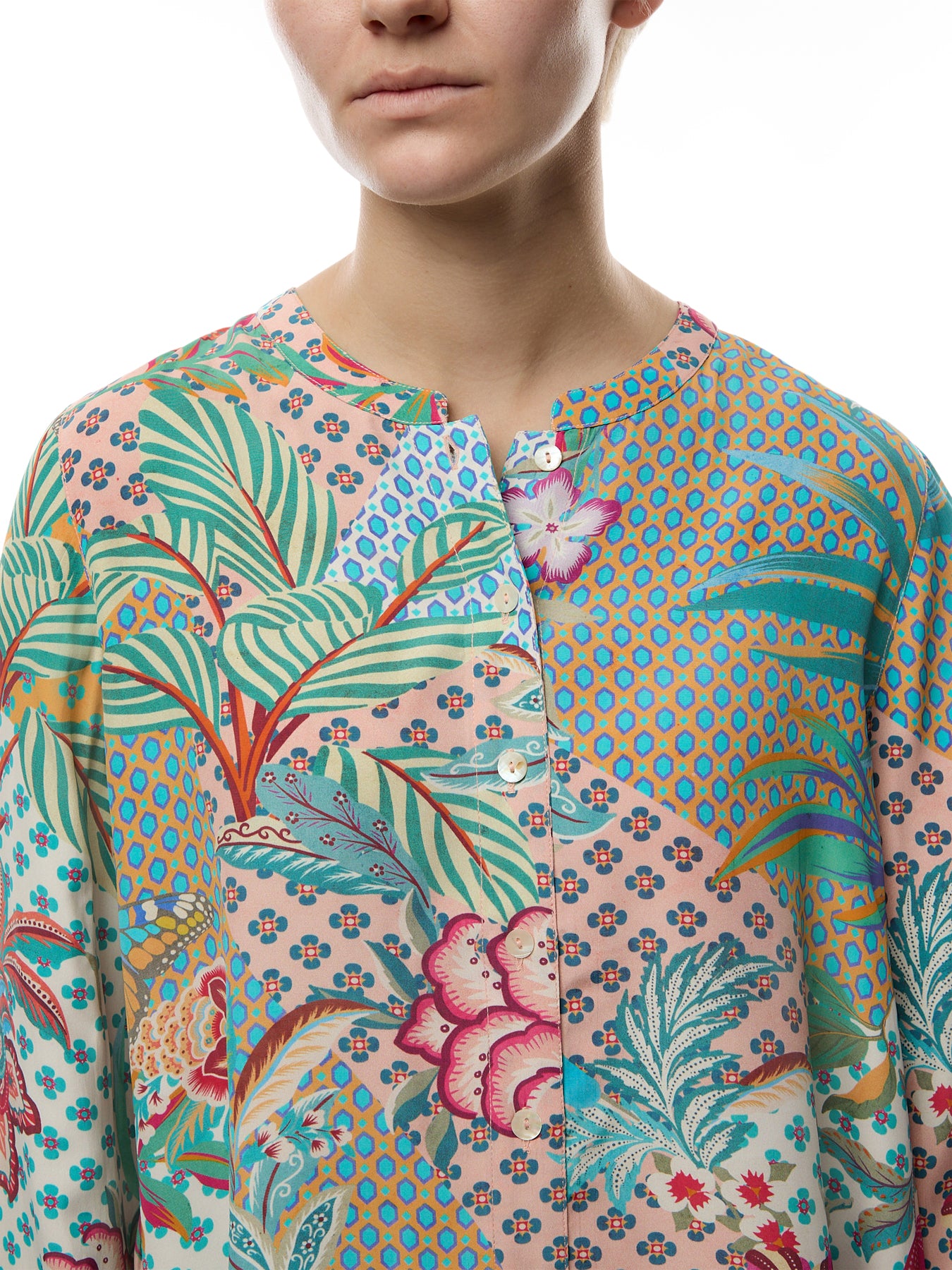 Botanical Patchwork Shirt