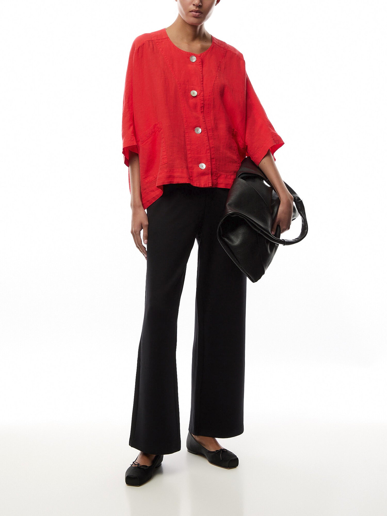 Organza Linen Relaxed Jacket