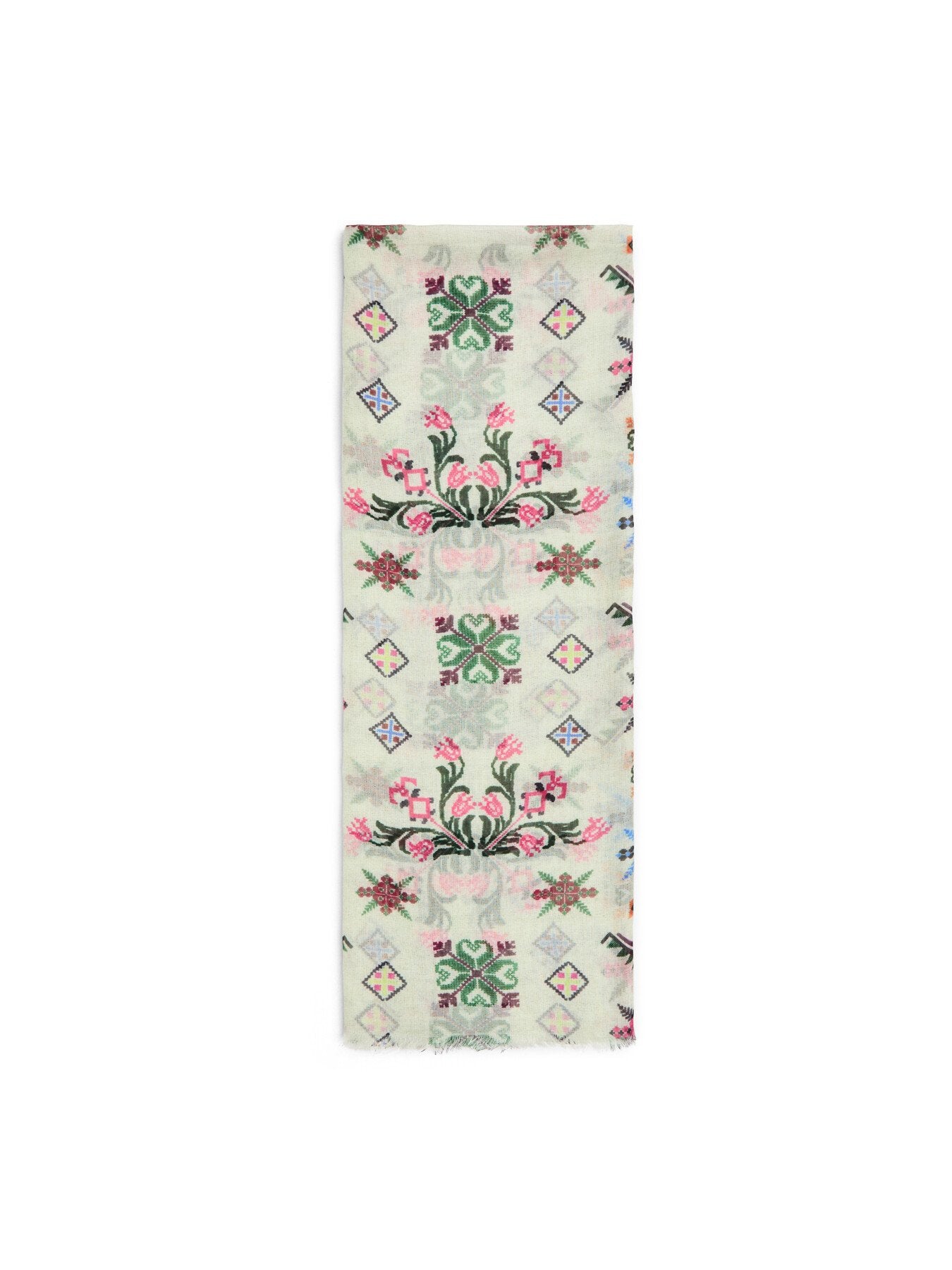 Cross Stitch Allover Scarf