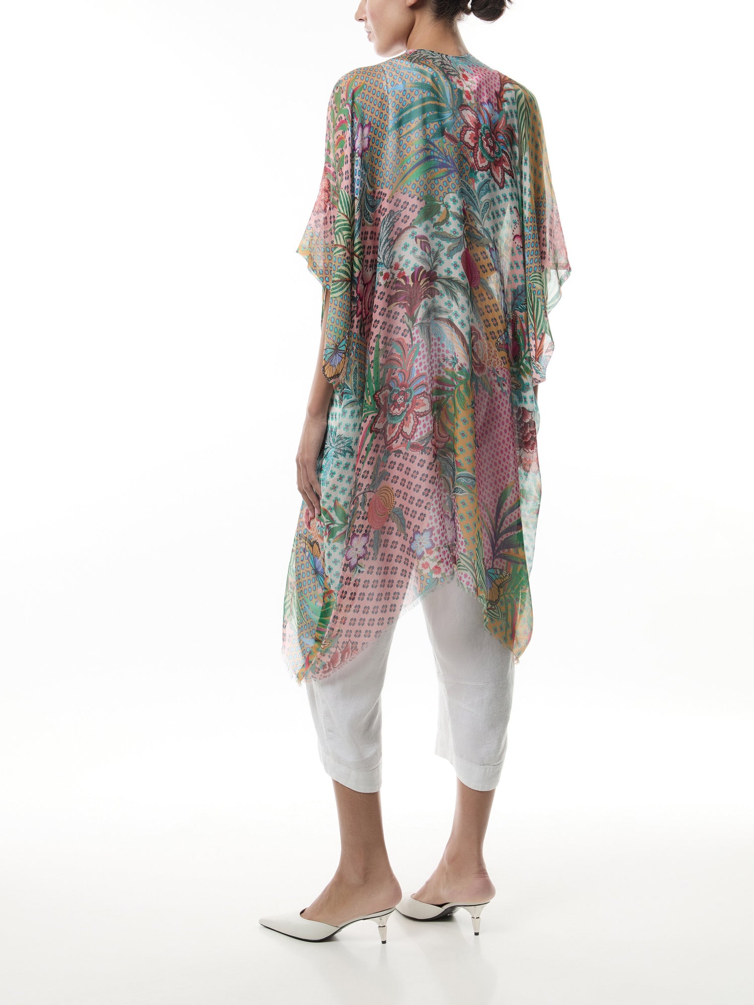 Botanical Patchwork Kimono