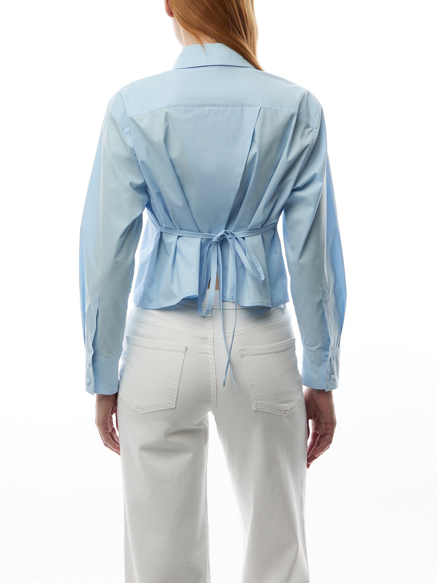 Marsala Cotton Shirt Light Blue