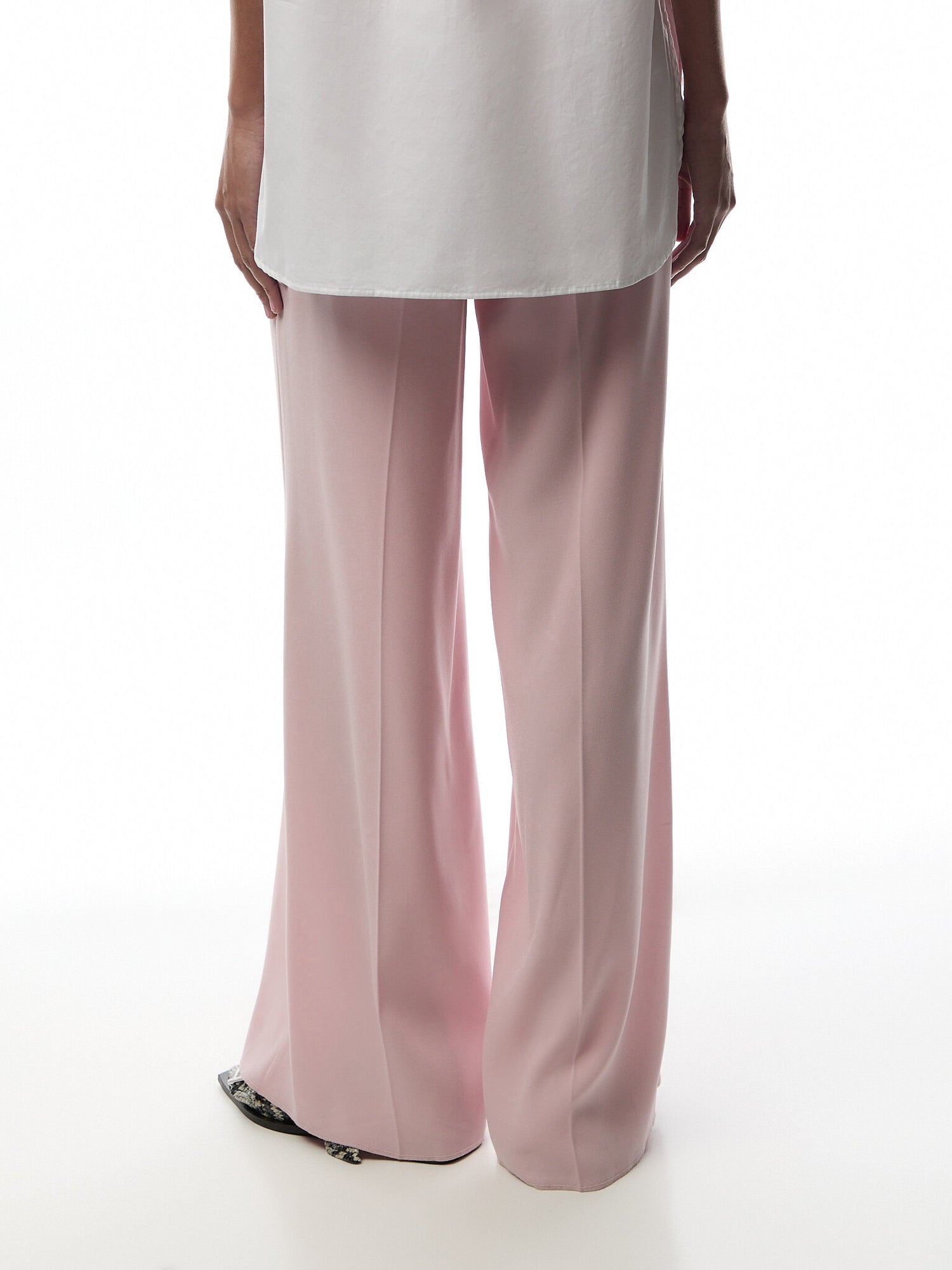 Anversa Wide Leg Trouser Light Pink