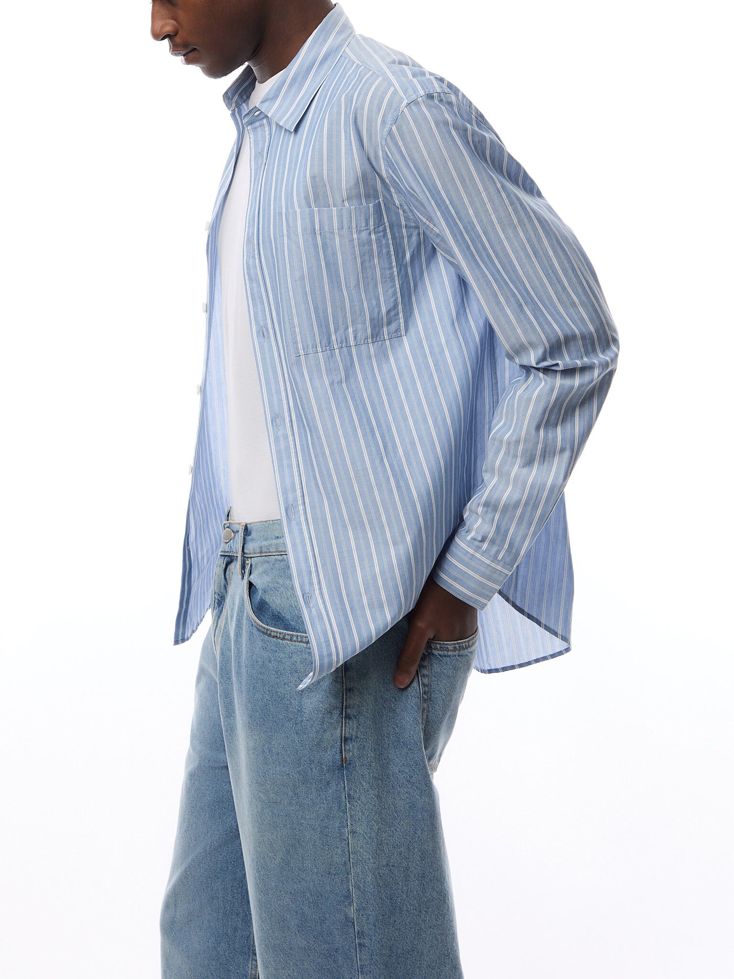 Rove Shirt Poplin Stripe