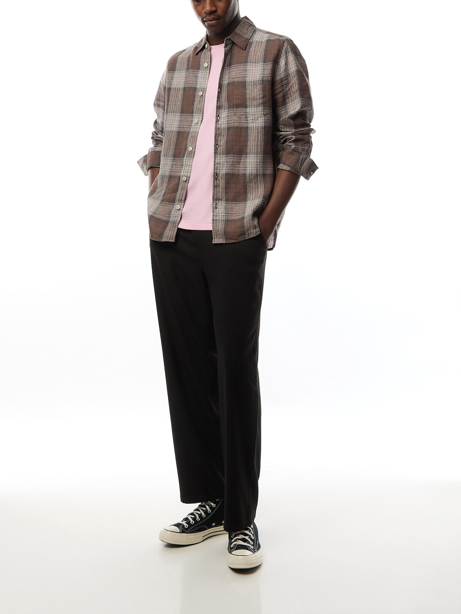 Jaunt Shirt Linen Check