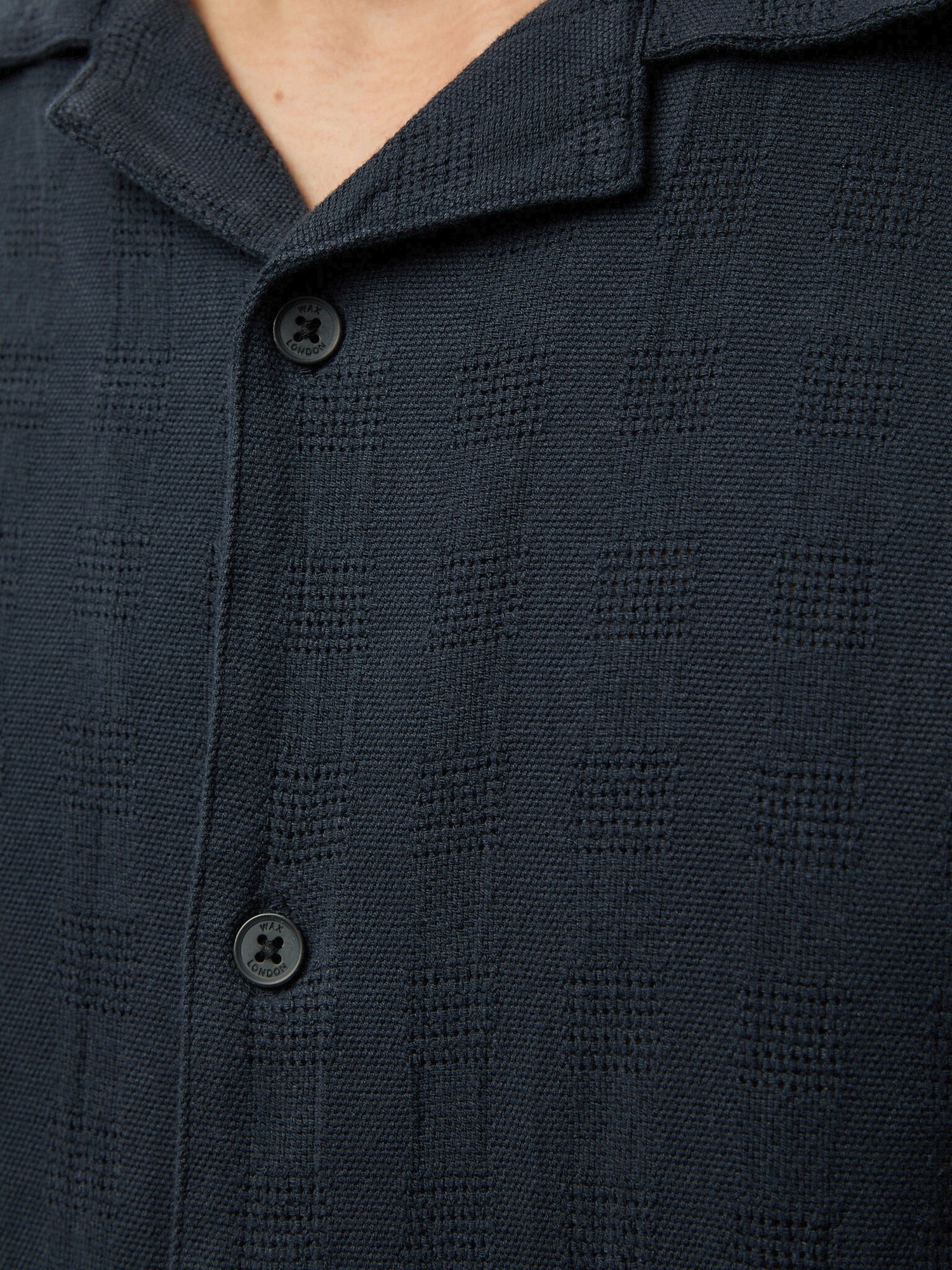 Didcot Ss Shirt Open Weave Grid