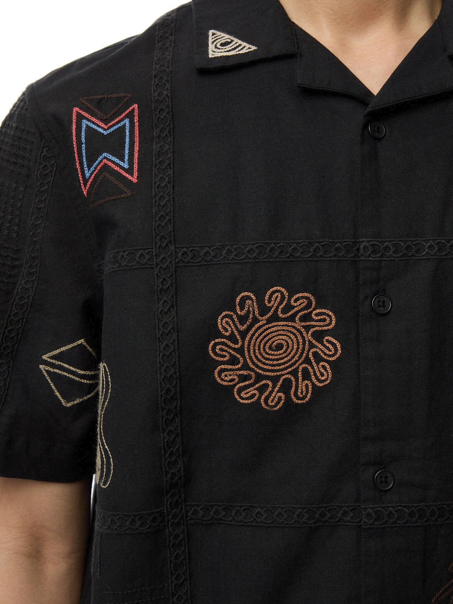 Didcot Ss Shirt Doodle Embroidery