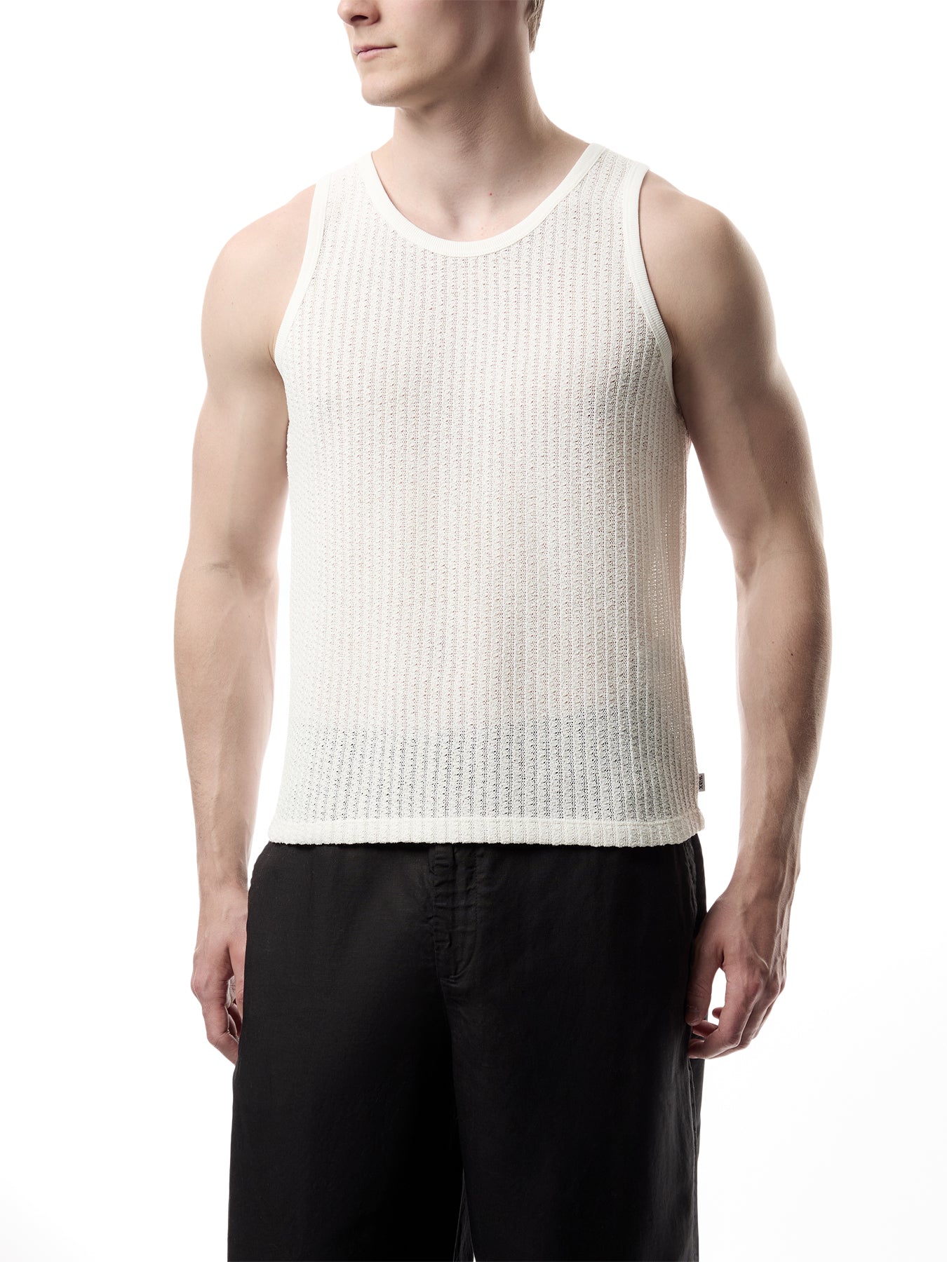Prim Jersey Lace Tank Top
