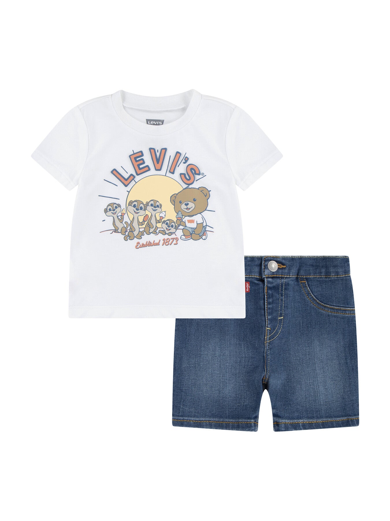 Baby Levi & Friends Denim Set