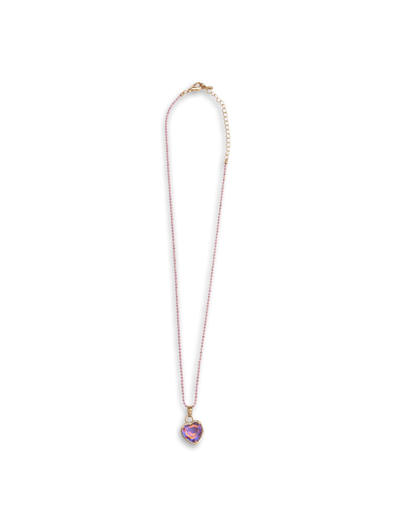 Boutique Chic Lilac Love Necklace