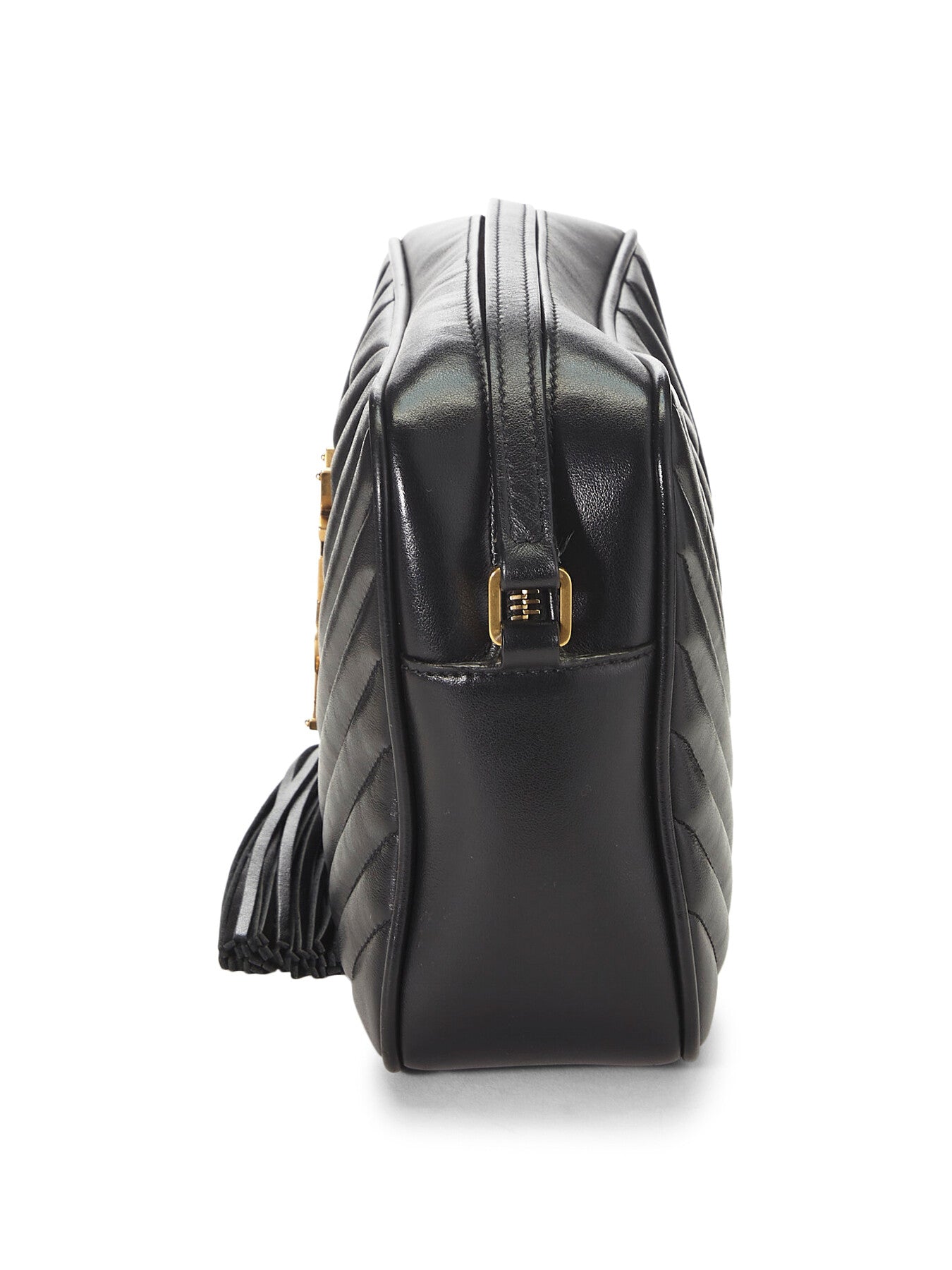 Shoulder Bag Ysl Camera Bag Uk Vintage YSL Black Calfskin Lou