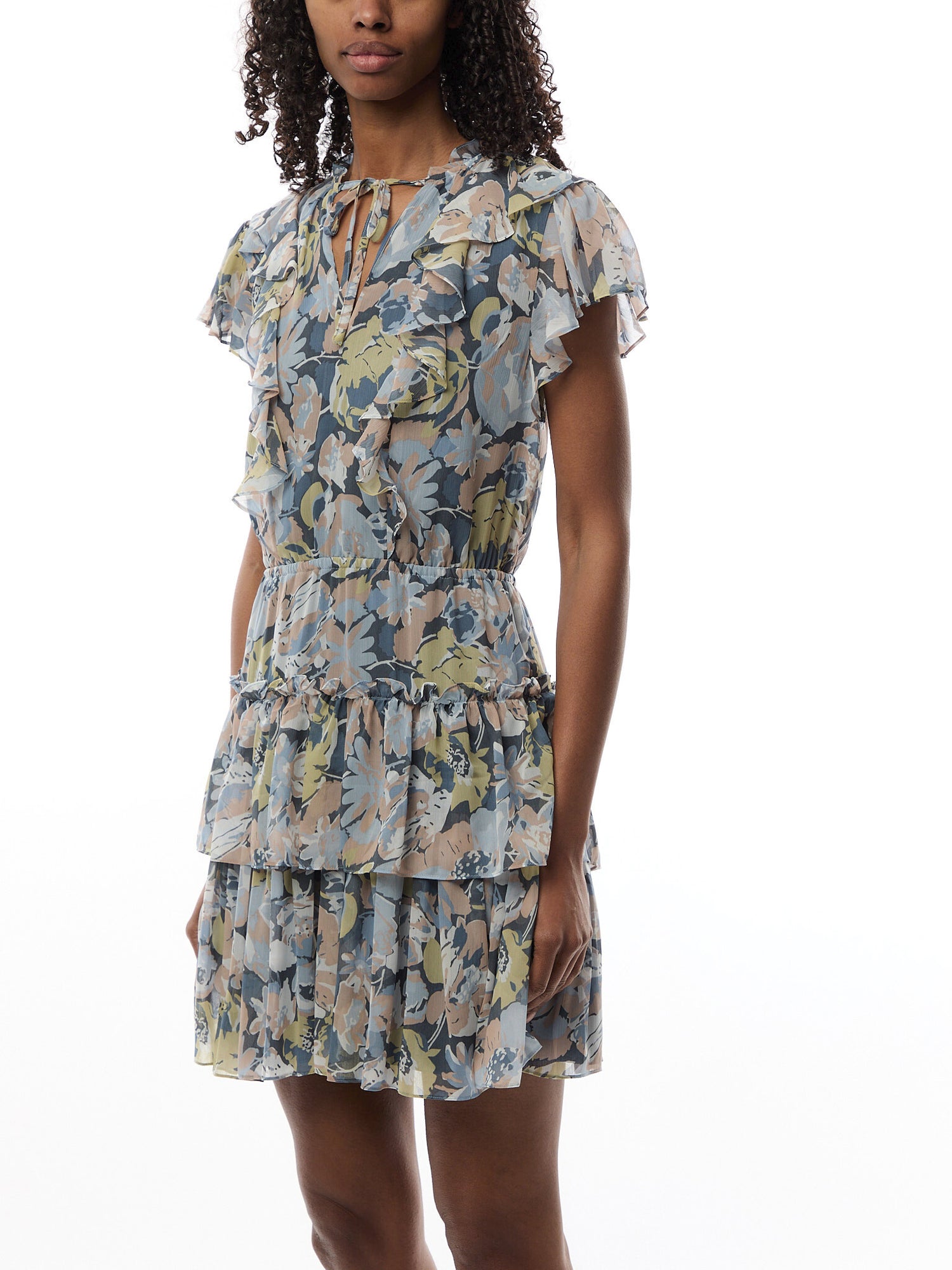 Devany Short Sleeve Day Dress