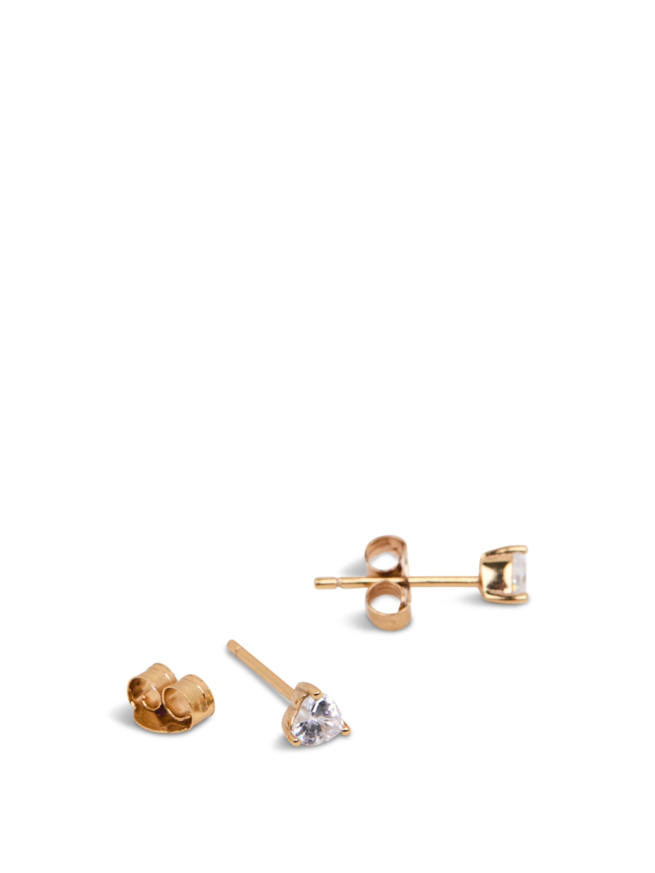 Heart Front to Back Studs