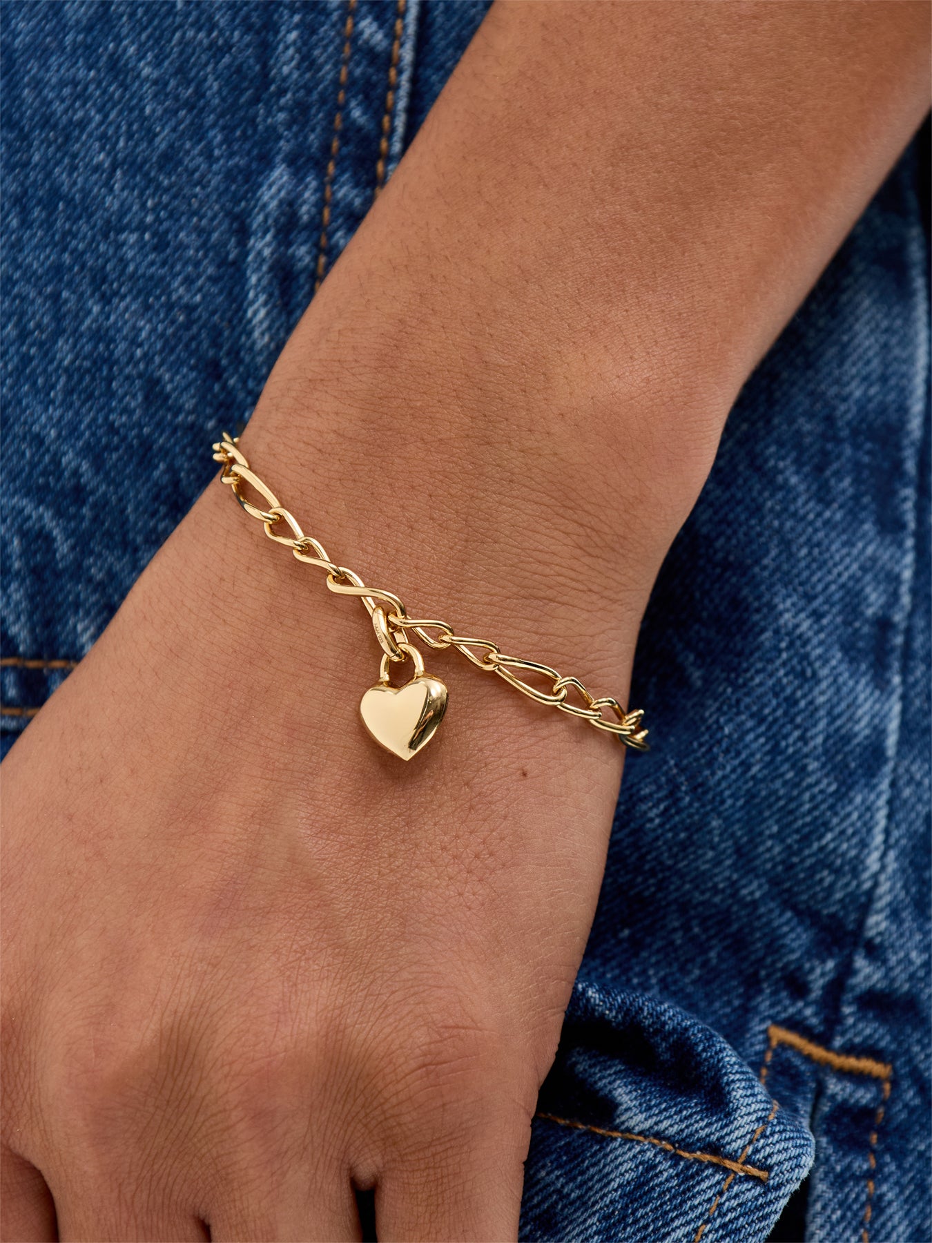 Plain Metal Heart Charm