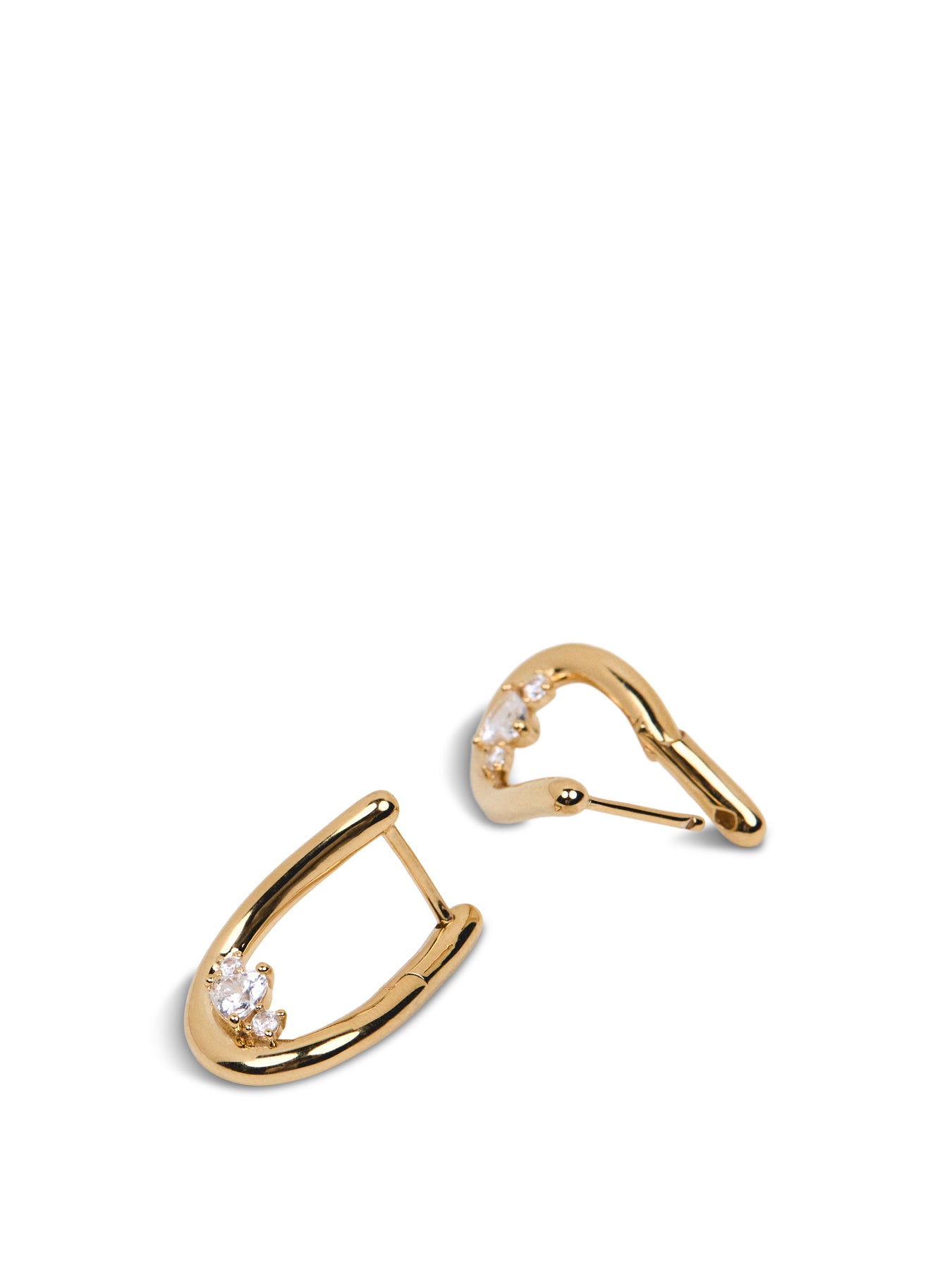 Heart Cluster Molten Hoops