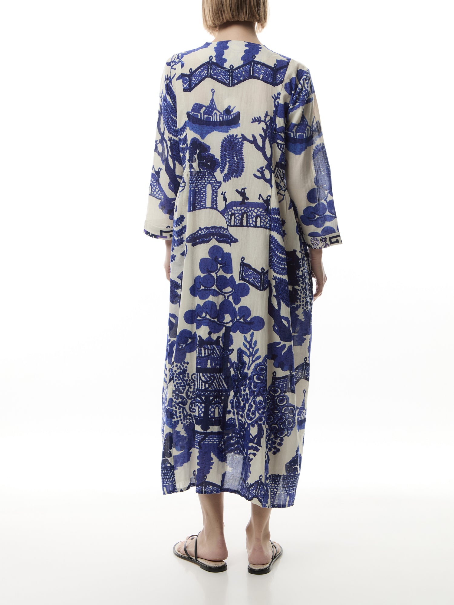 Pinch Pleat Dress
