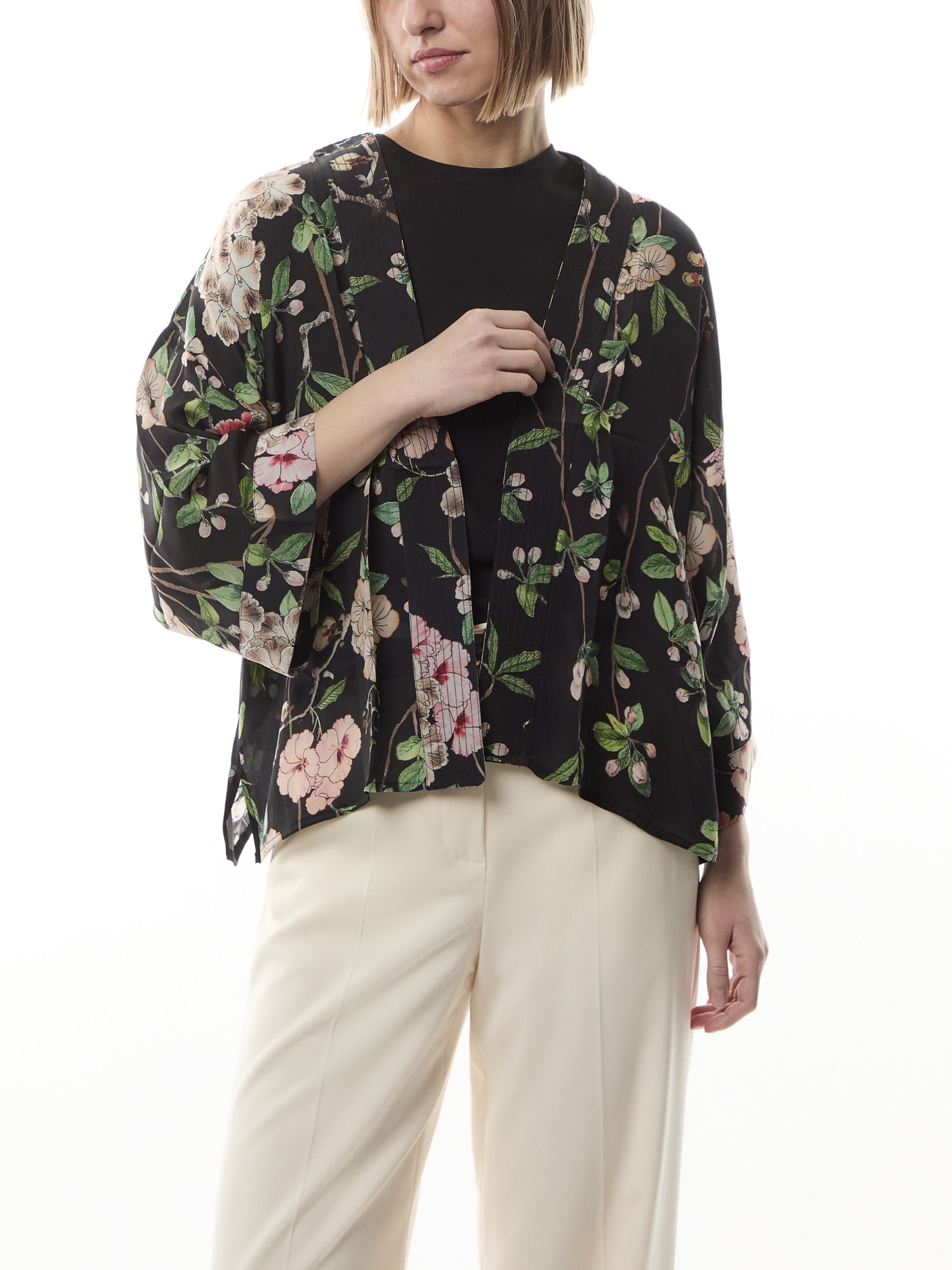 Crepe Kimono