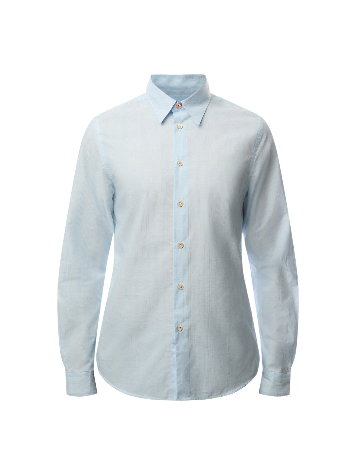 Textured Pin Stripe Tailored Shirt