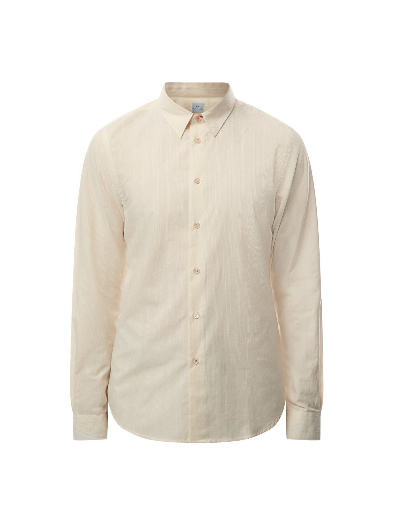 Textured Pin Stripe Tailored Shirt