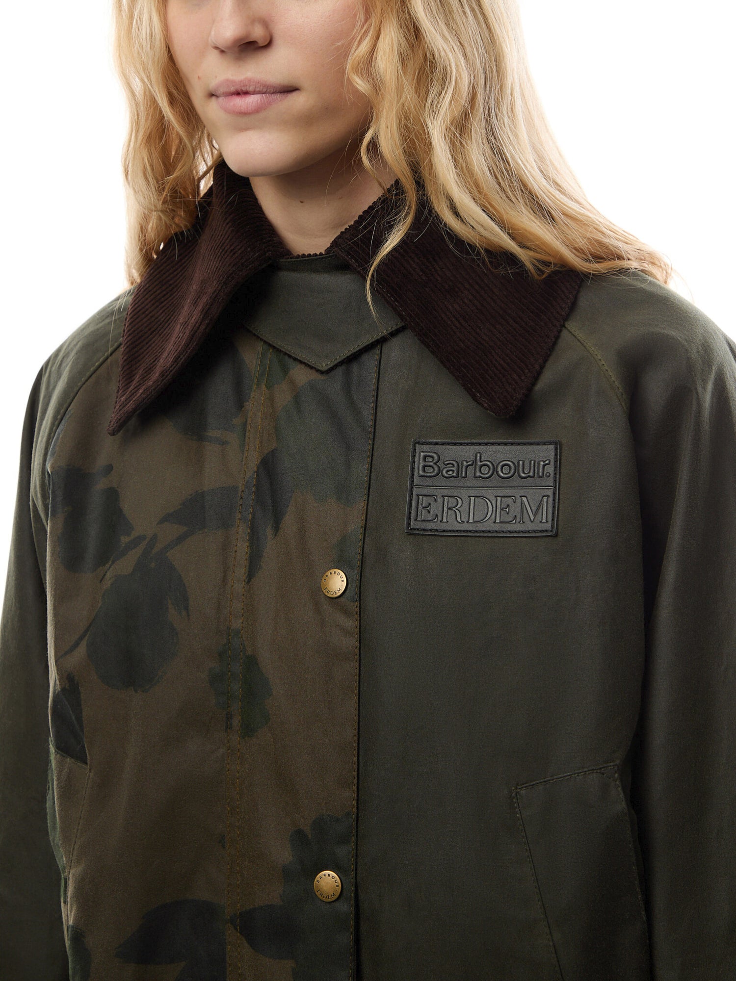 Barbour X Erdem Beauflower Wax Jacket