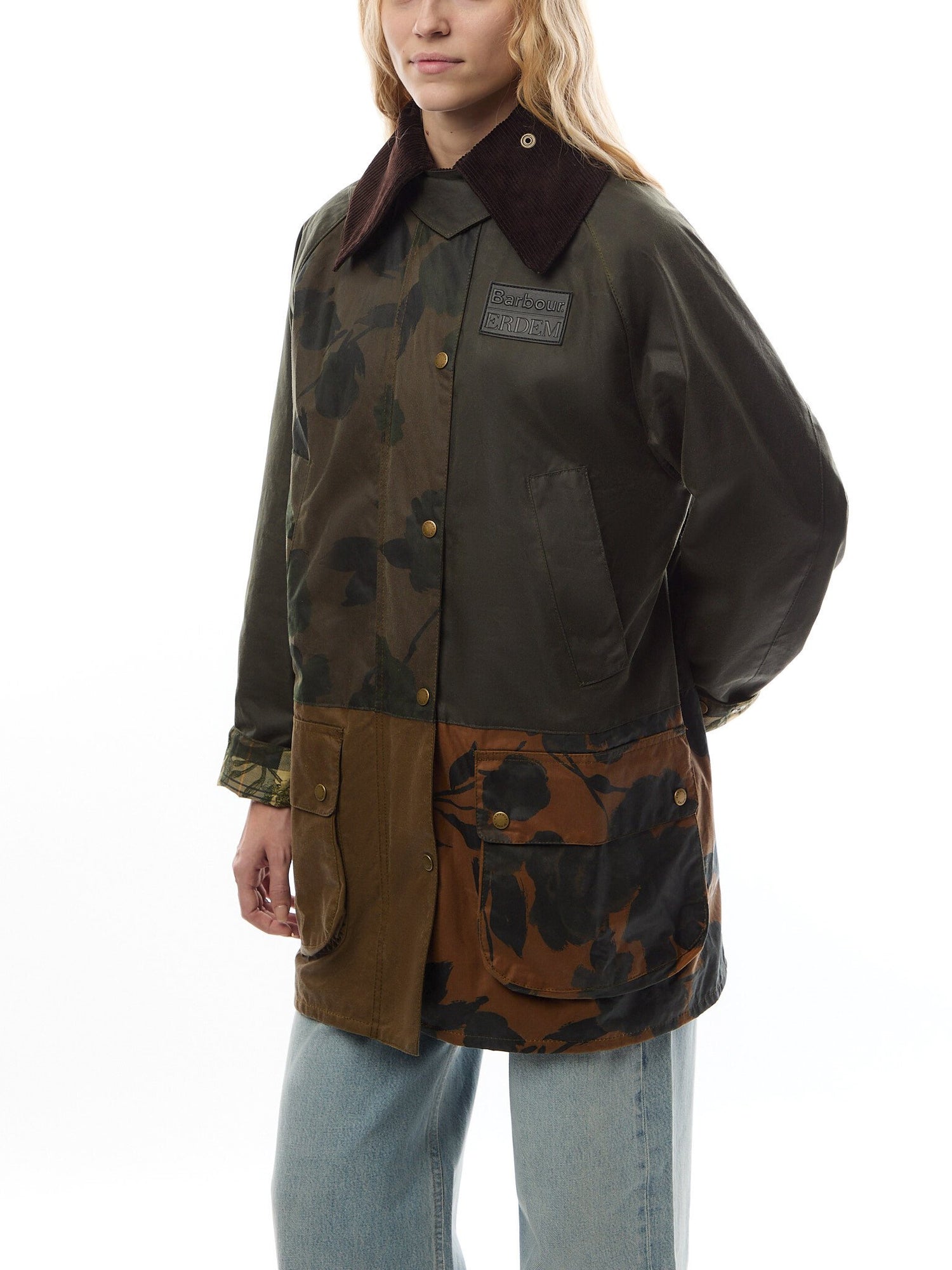 Barbour X Erdem Beauflower Wax Jacket
