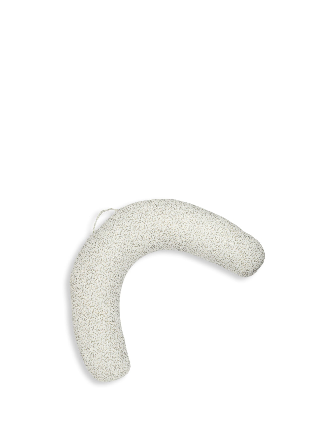 White Welcome To The World Pregnancy & Nursing Pillow Leaf