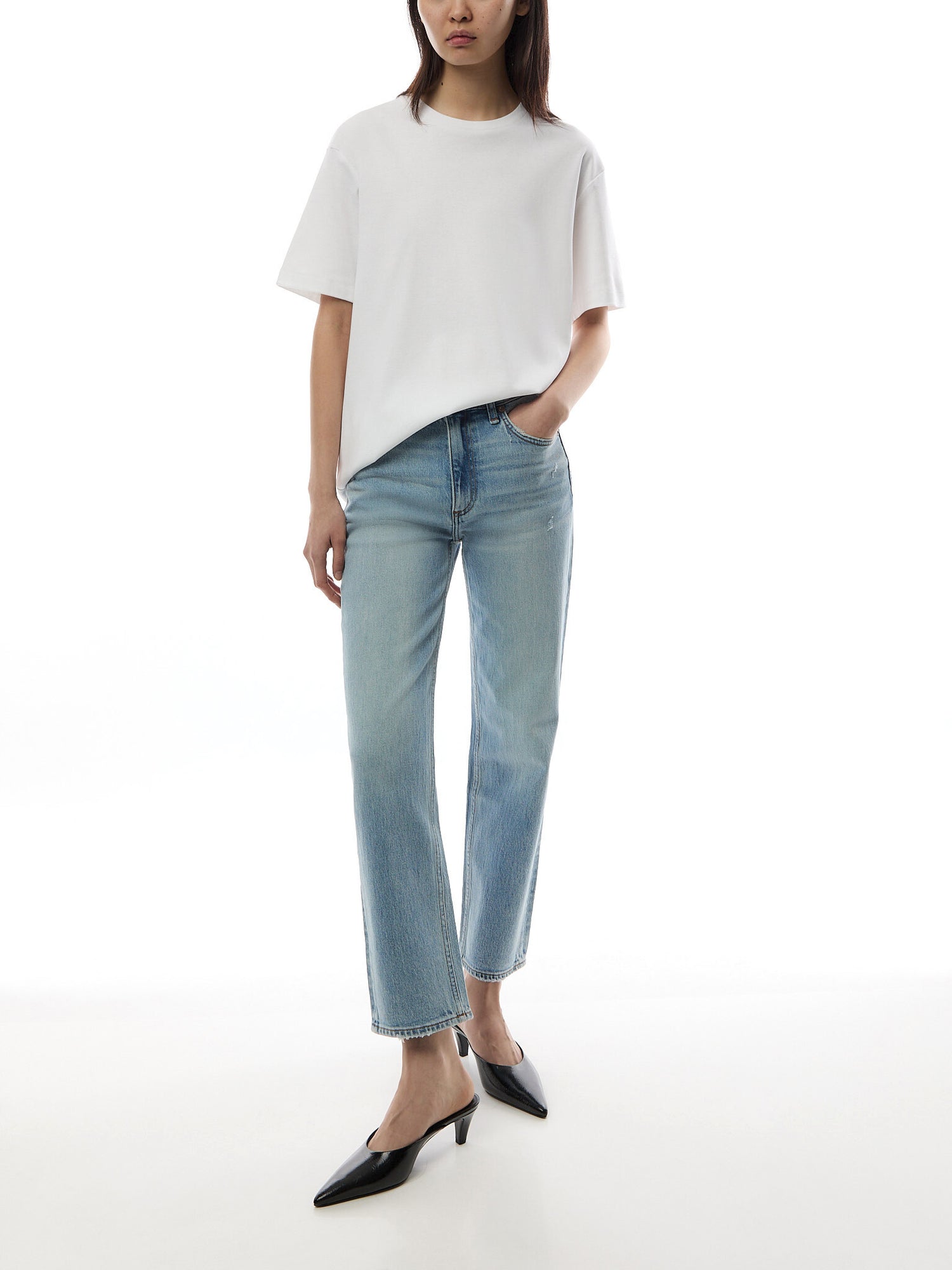 Harlow Ankle Straight Jean