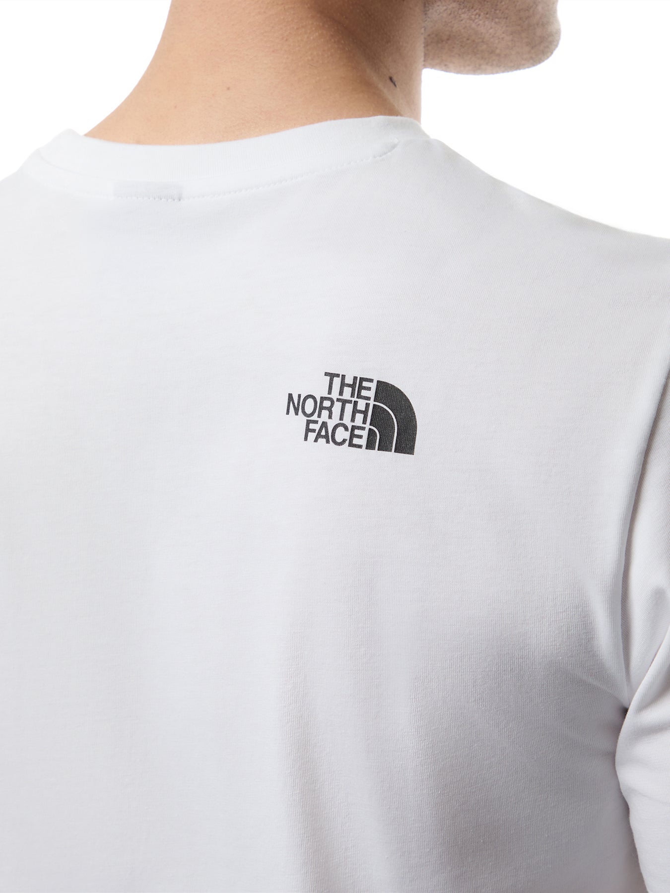 Short Sleeve Simple Dome White T-Shirt