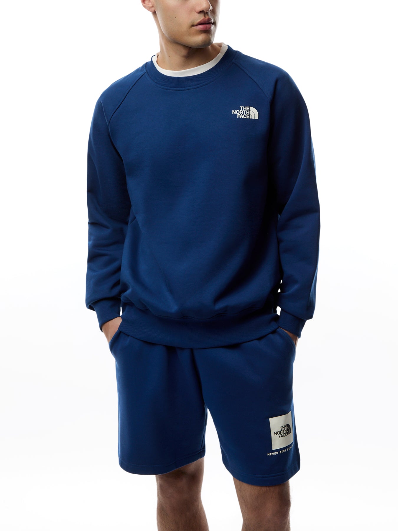 Raglan Box Crew Sweatshirt