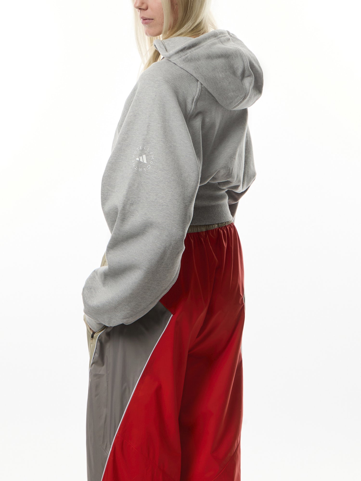 Adidas by Stella Mccartney Cropped Hoodie