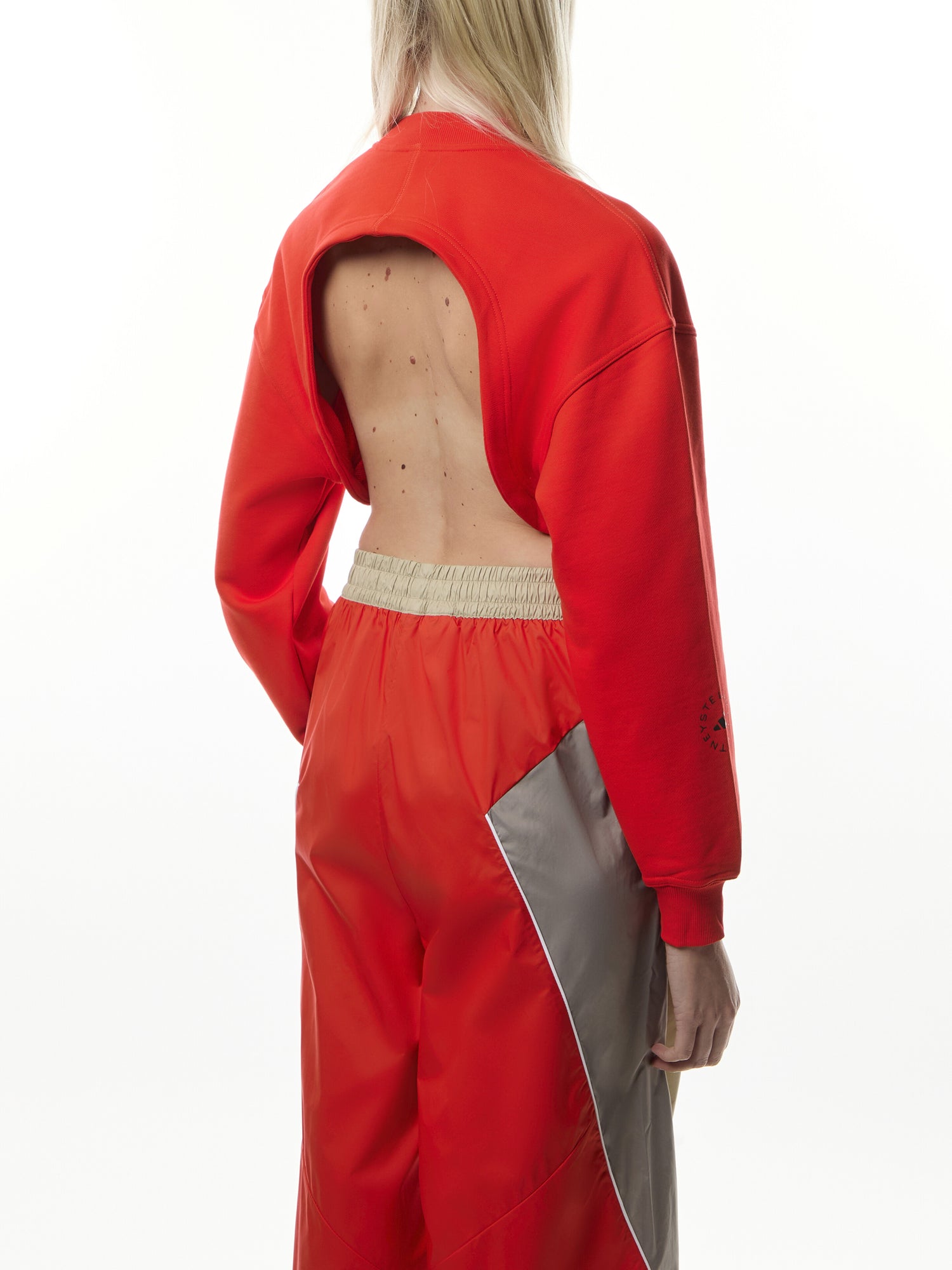 Adidas by Stella Mccartney TrueCasuals Cropped Sportswear Sweatshirt