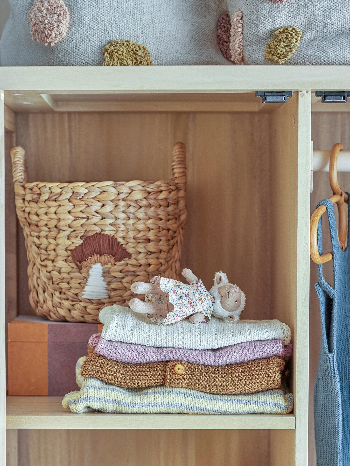 Agnes Basket Nature Water Hyacinth