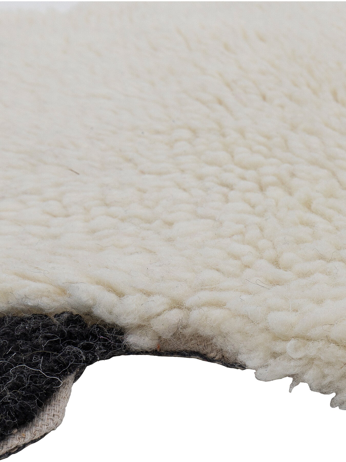 Dolly Rug White Wool